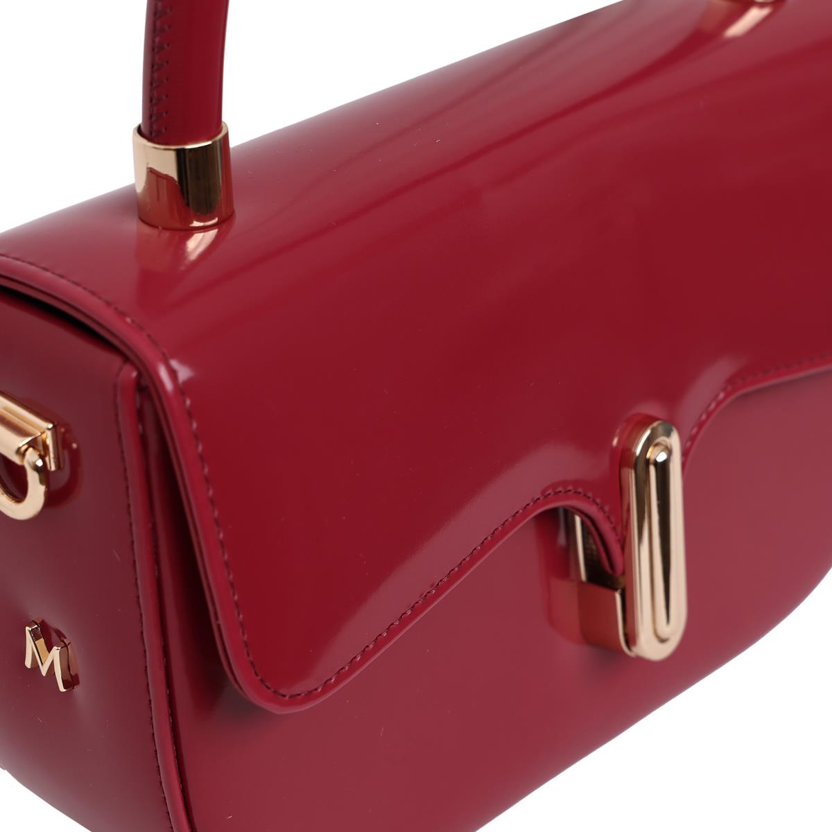 Matmazel Mintaka Vişne Kadın El ve Omuz Çantası