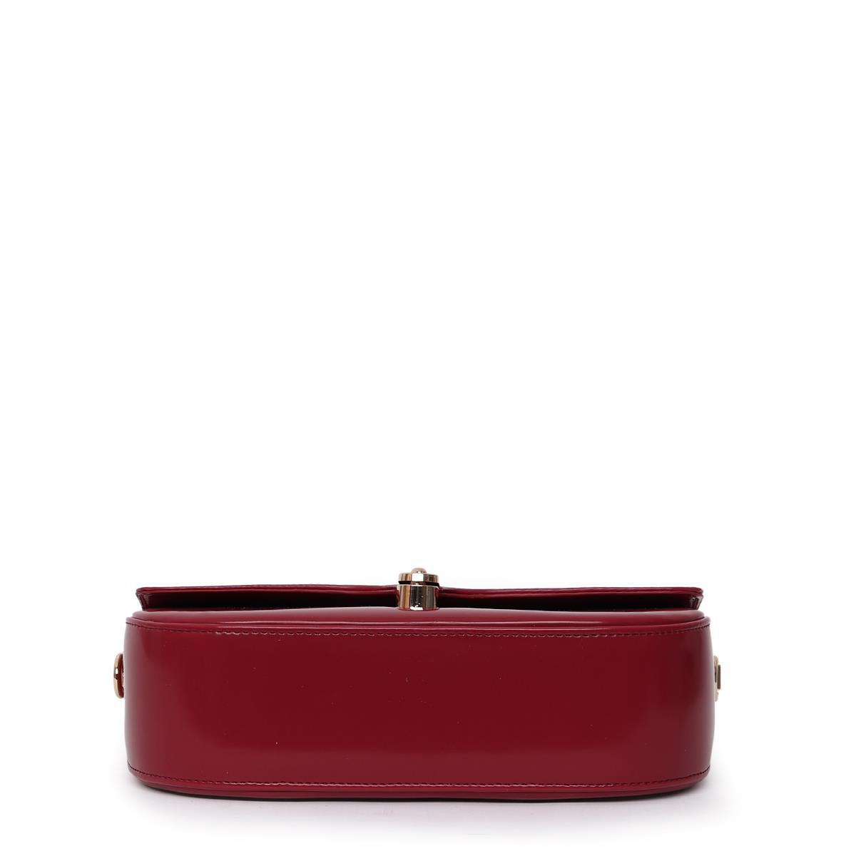 Matmazel Mintaka Vişne Kadın El ve Omuz Çantası