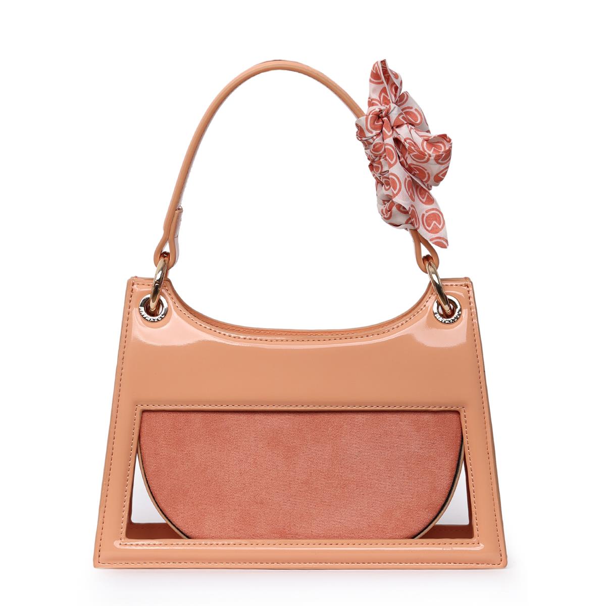 Matmazel Narda Somon Kadın El ve Omuz Çantası