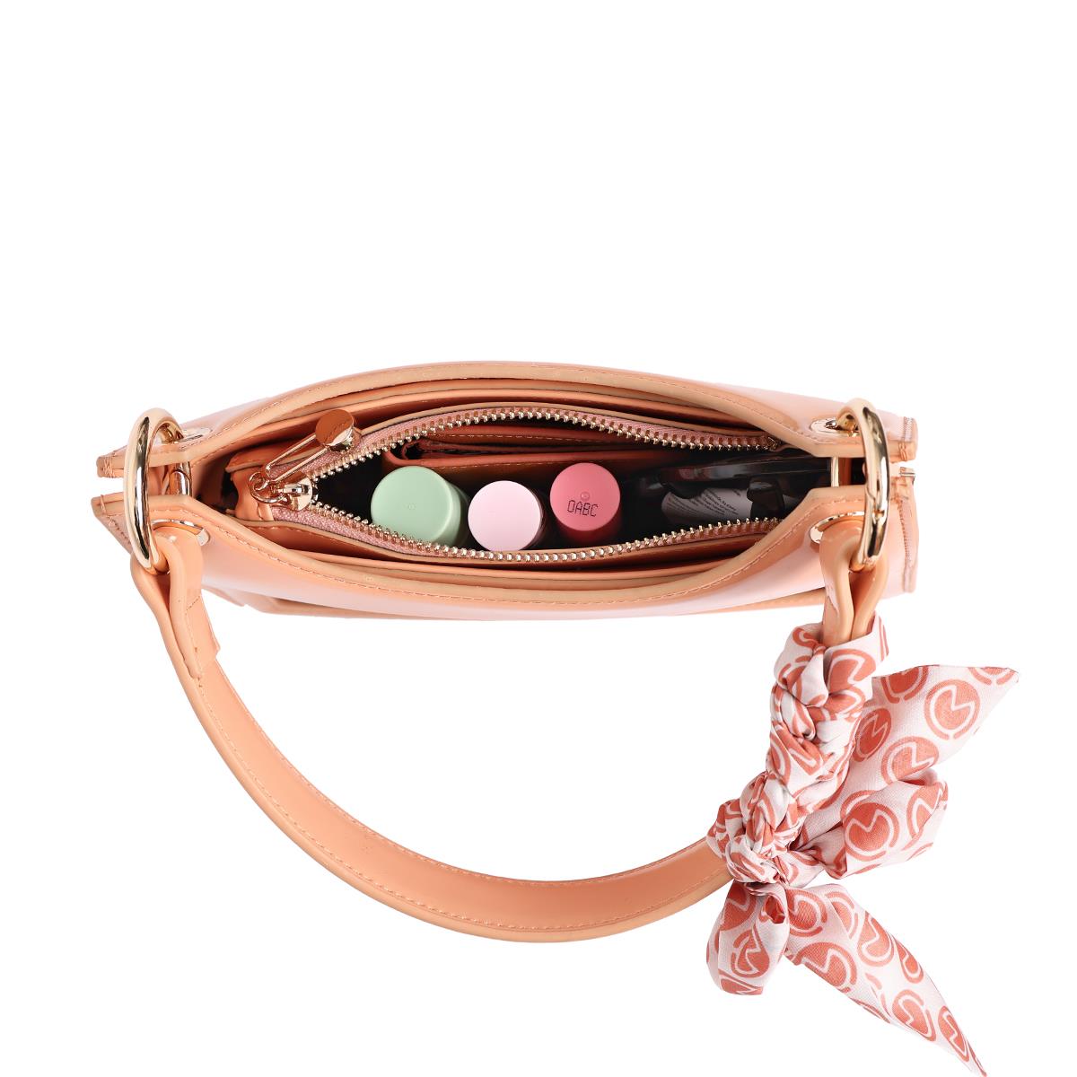 Matmazel Narda Somon Kadın El ve Omuz Çantası