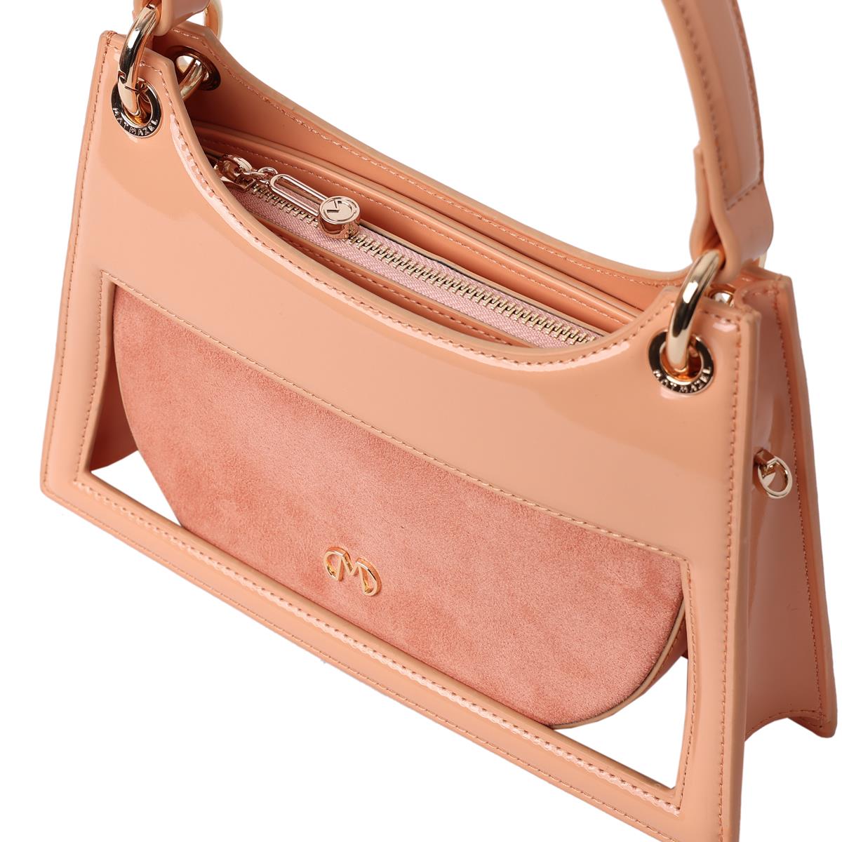 Matmazel Narda Somon Kadın El ve Omuz Çantası