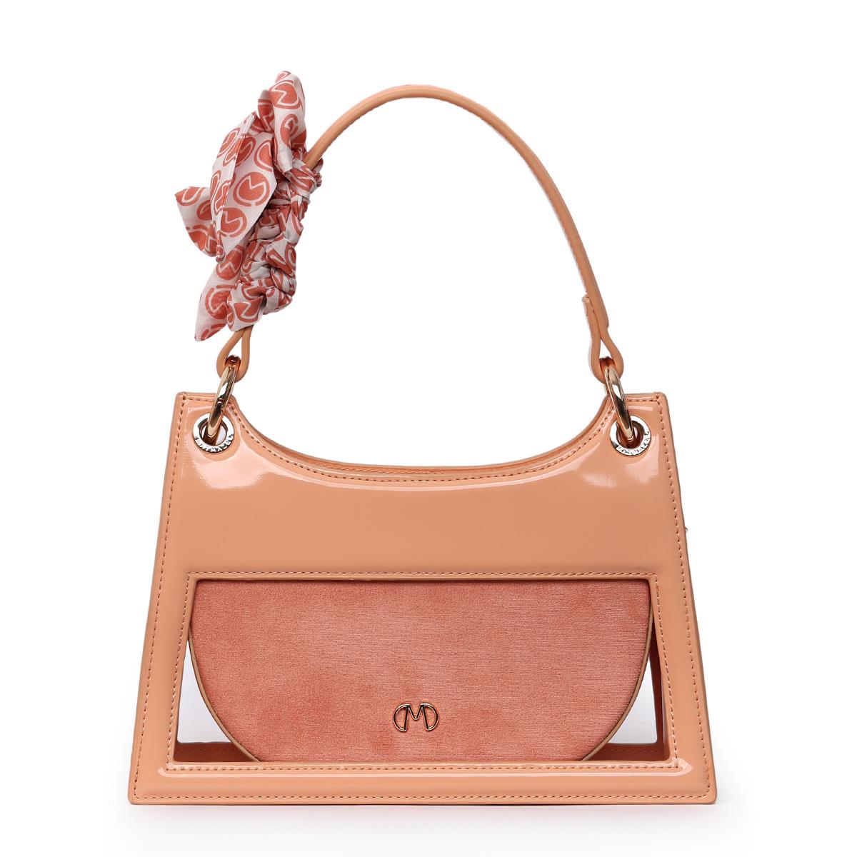 Matmazel Narda Somon Kadın El ve Omuz Çantası