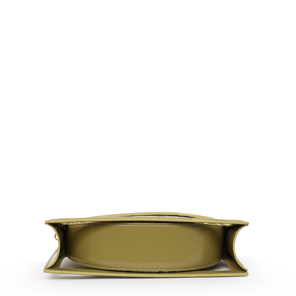 Matmazel Narda Yağ Yeşili Kadın El ve Omuz Çantası