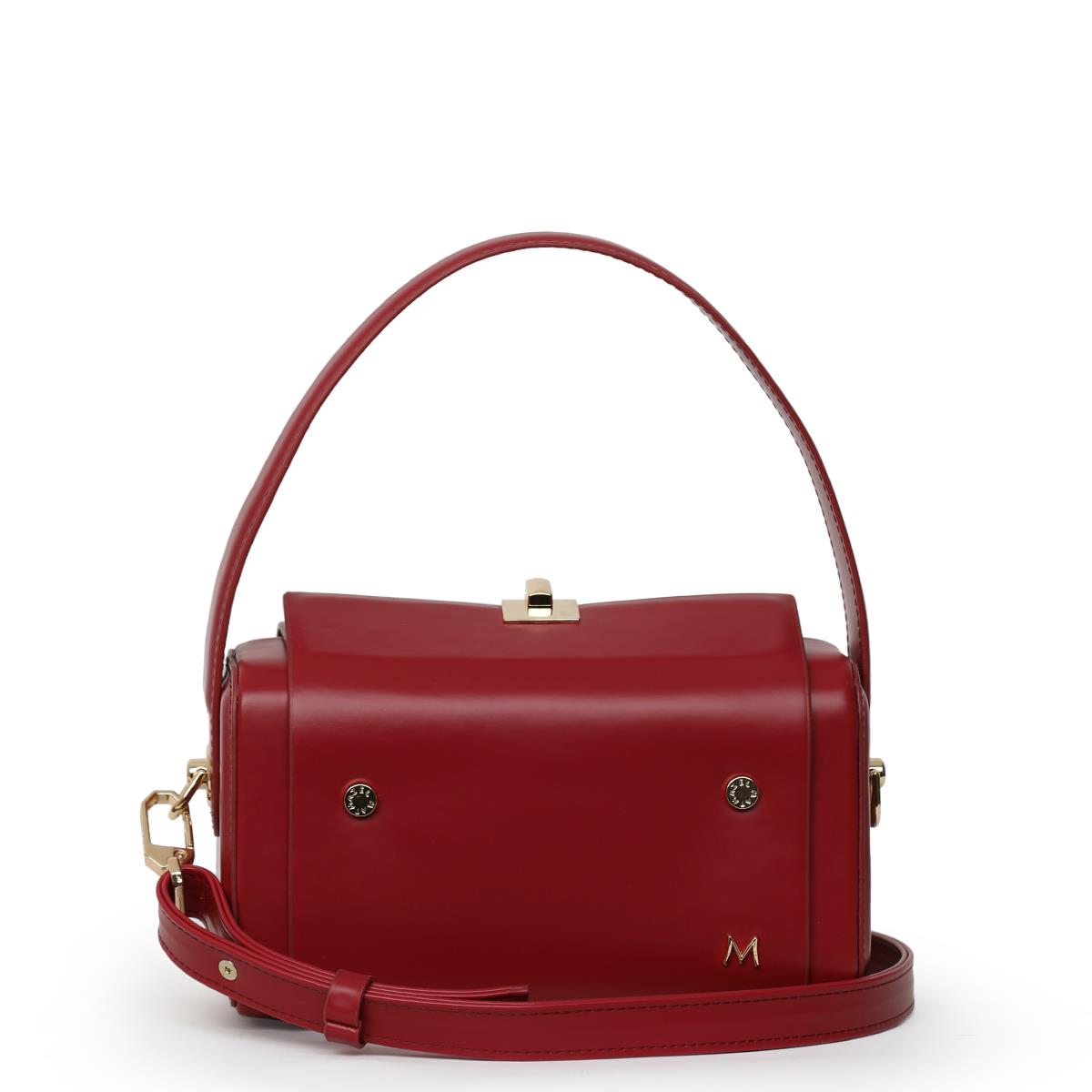 Matmazel Sadr Vişne Kadın El ve Omuz Çantası