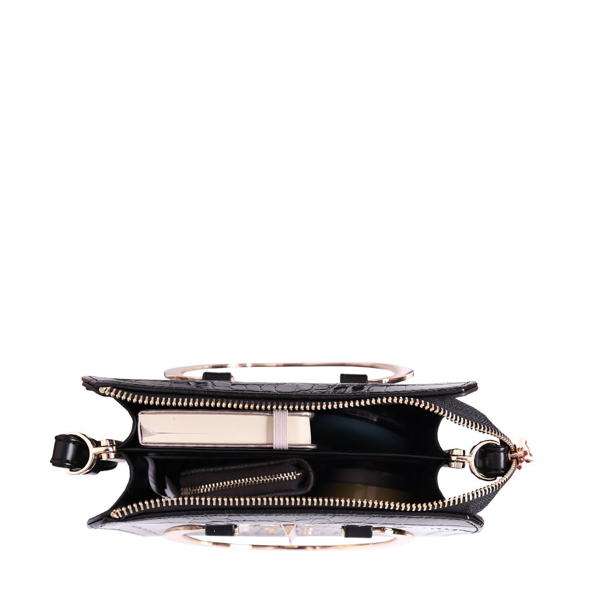 Matmazel Scheat Siyah Kadın El ve Omuz Çantası