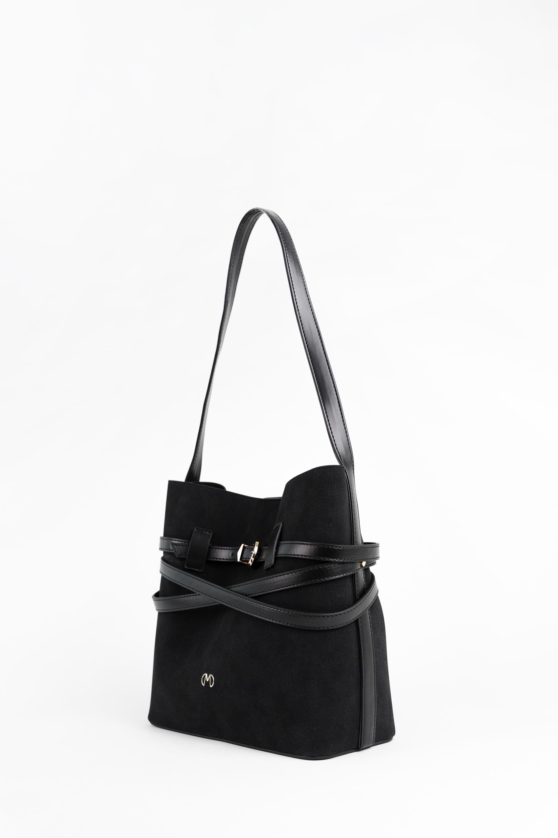 Matmazel Selena Siyah Kadın Omuz Çantası