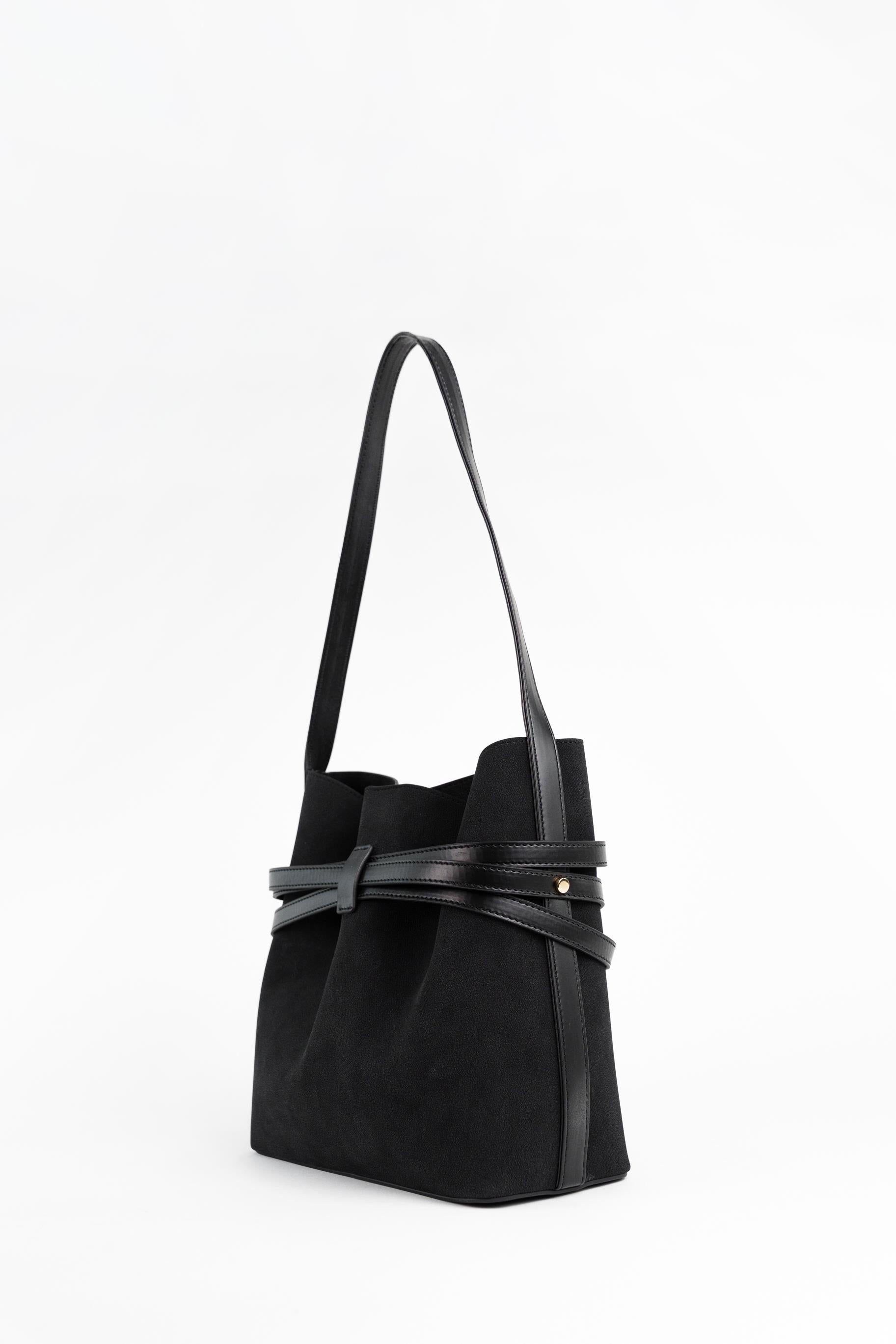 Matmazel Selena Siyah Kadın Omuz Çantası