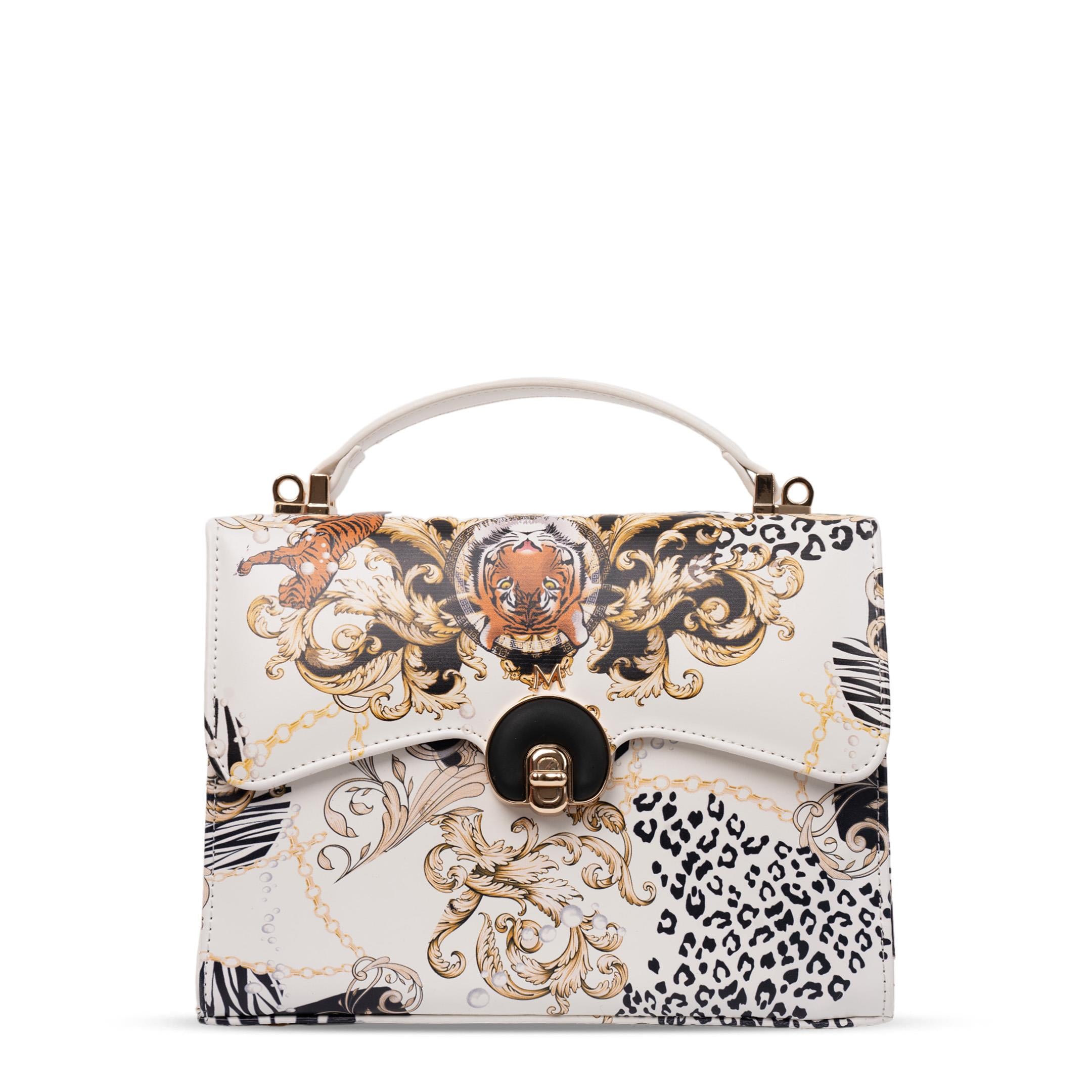 Matmazel Stellarum Beyaz Kadın El ve Omuz Çantası