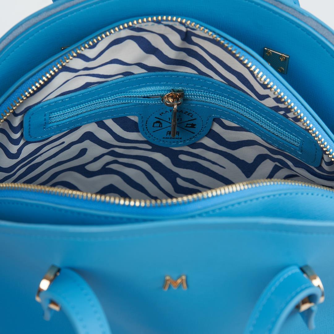 Matmazel Taya Mavi Kadın El ve Omuz Çantası