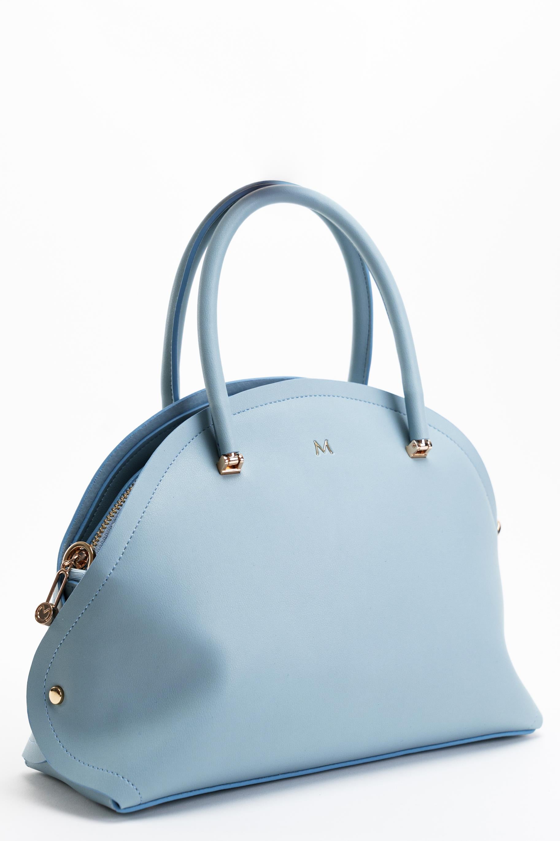 Matmazel Taya Mavi Kadın El ve Omuz Çantası