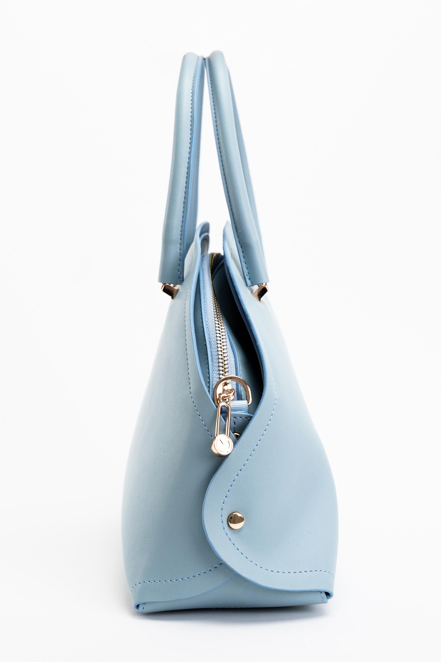 Matmazel Taya Mavi Kadın El ve Omuz Çantası