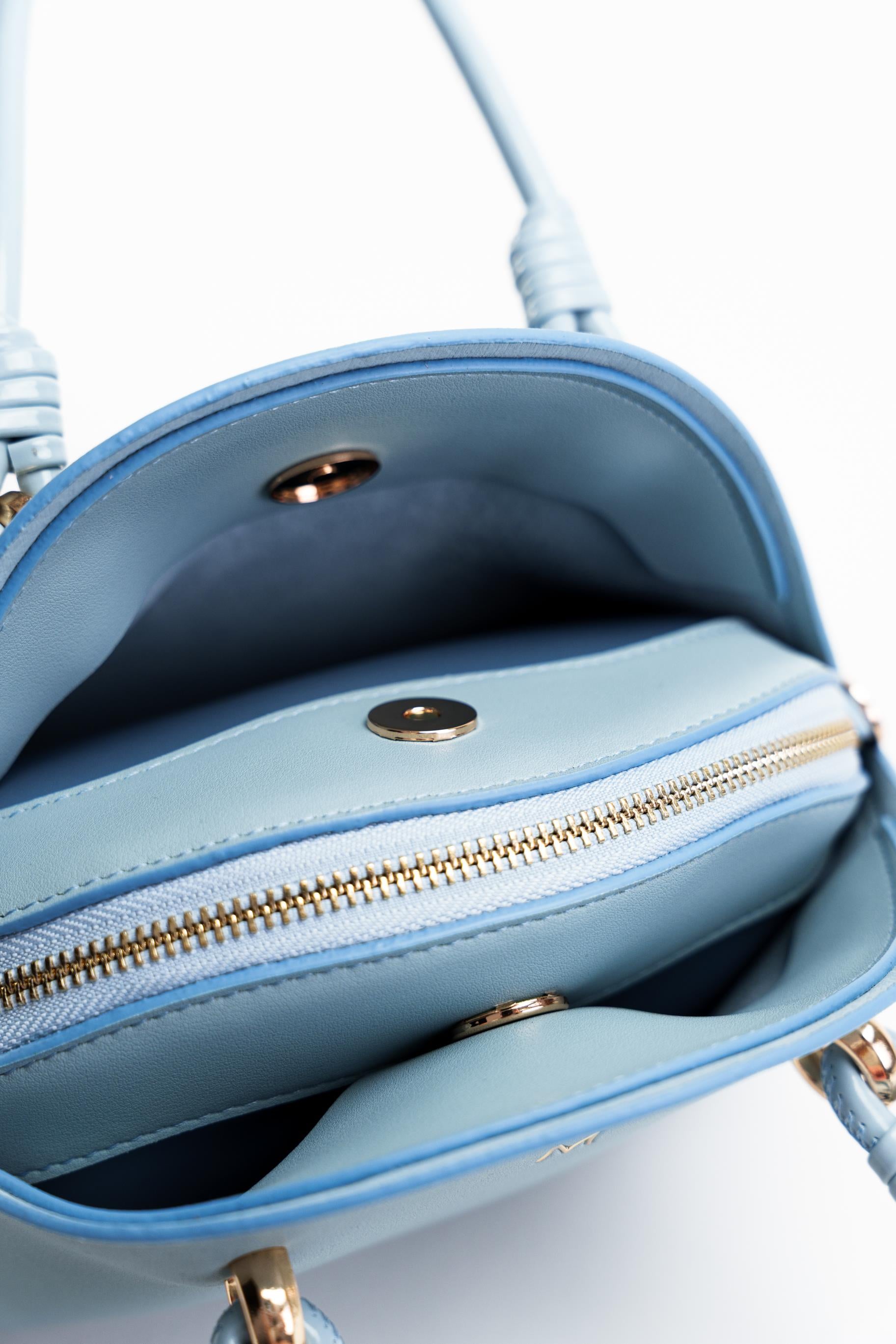 Matmazel Taya Mavi Kadın El ve Omuz Çantası