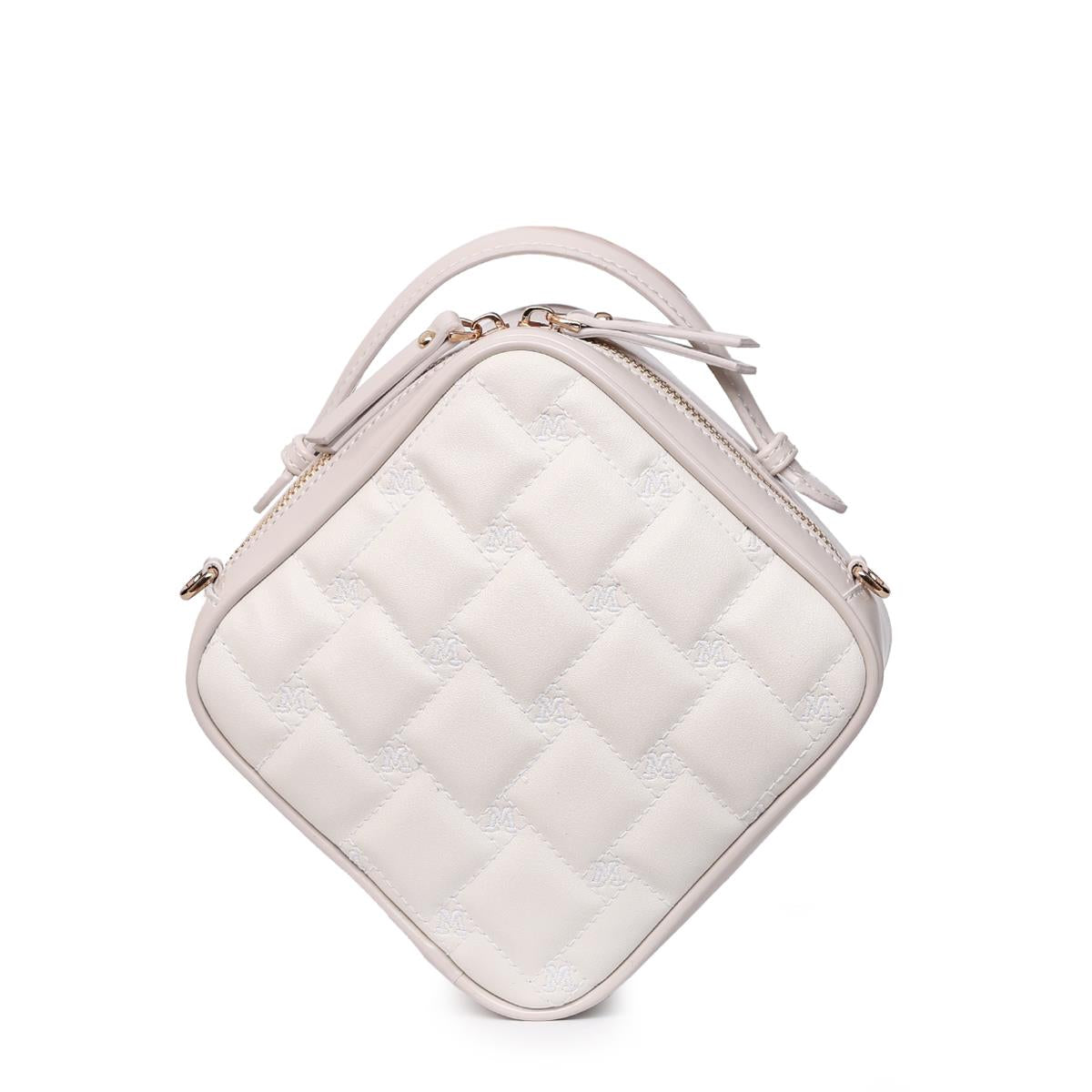 Matmazel Vanika Beyaz Kadın El ve Omuz Çantası