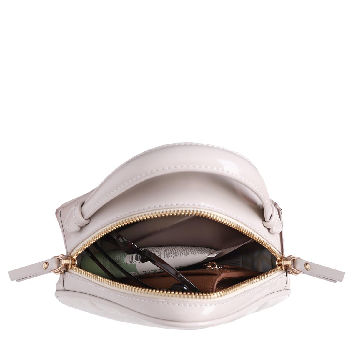 Matmazel Vanika Beyaz Kadın El ve Omuz Çantası