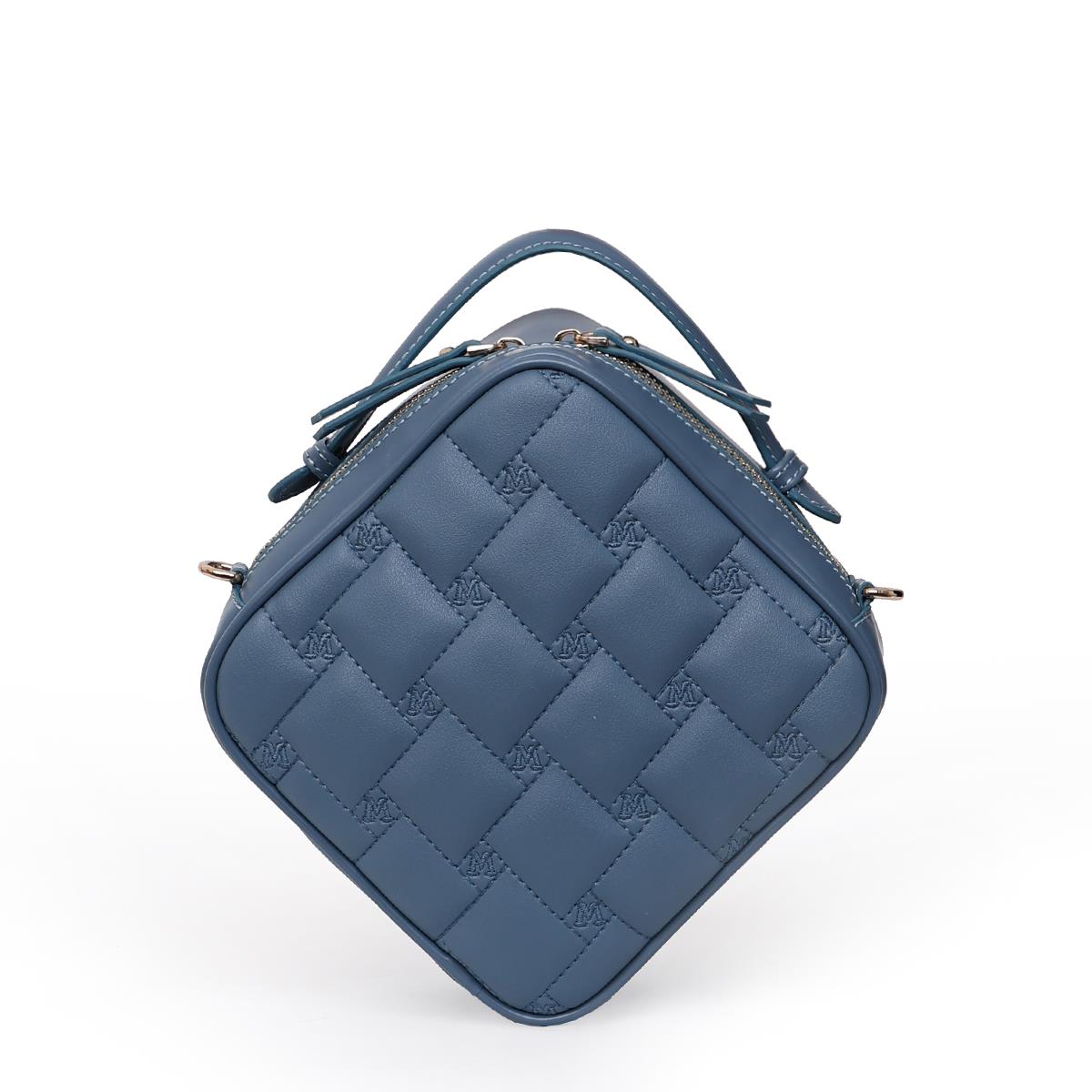 Matmazel Vanika Mavi El ve Omuz Kadın Çantası