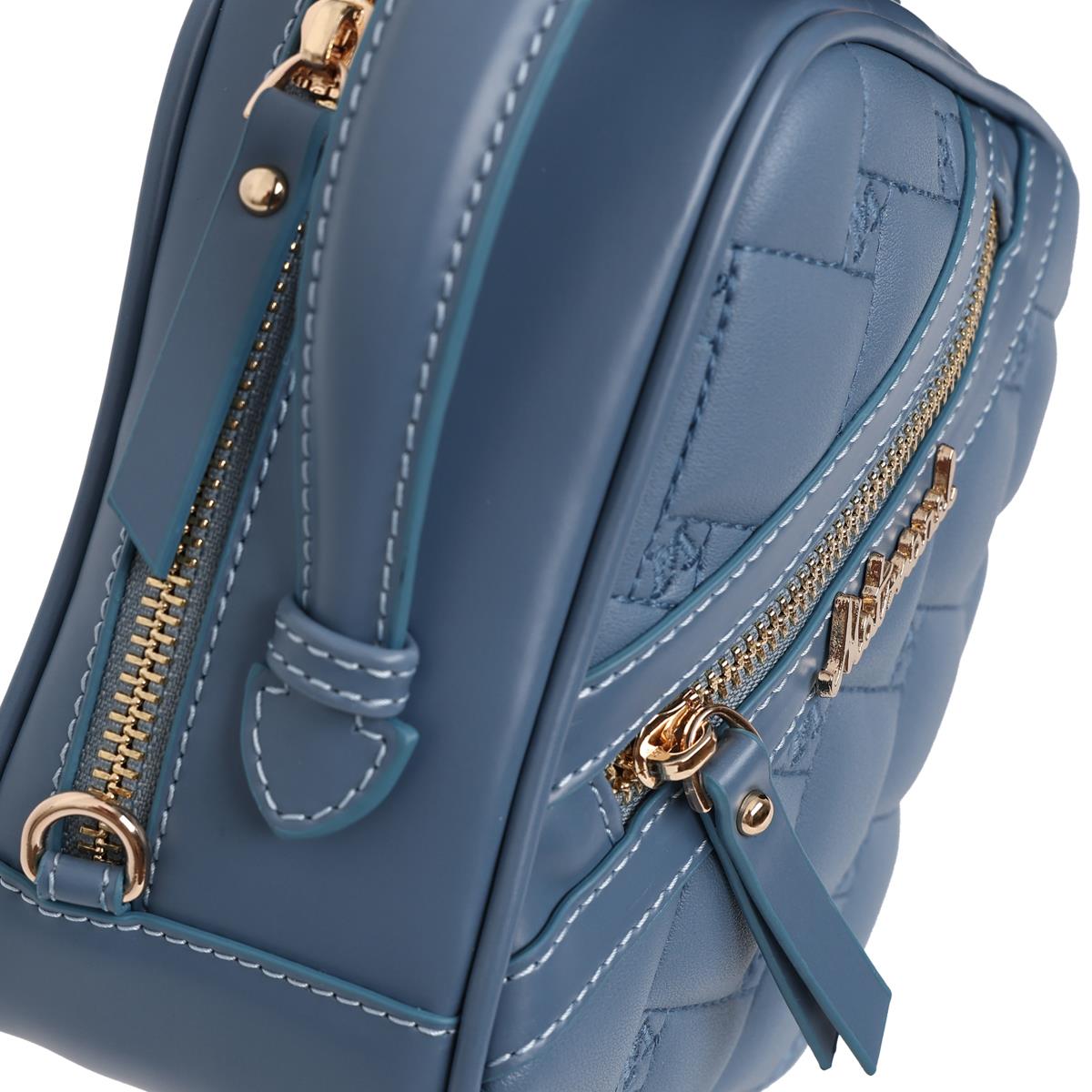 Matmazel Vanika Mavi El ve Omuz Kadın Çantası