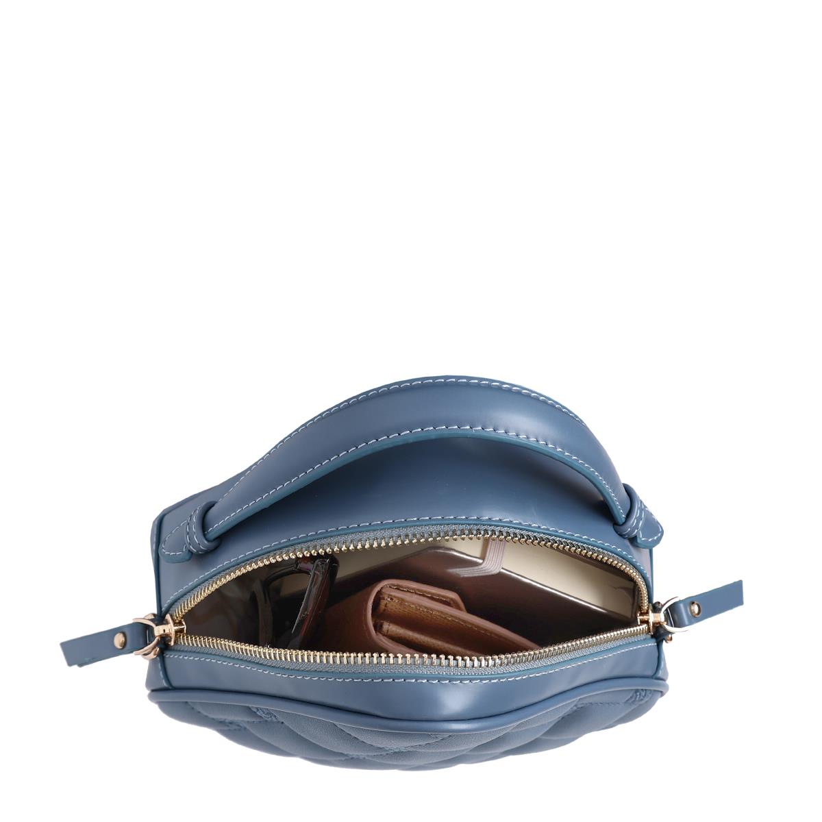 Matmazel Vanika Mavi El ve Omuz Kadın Çantası