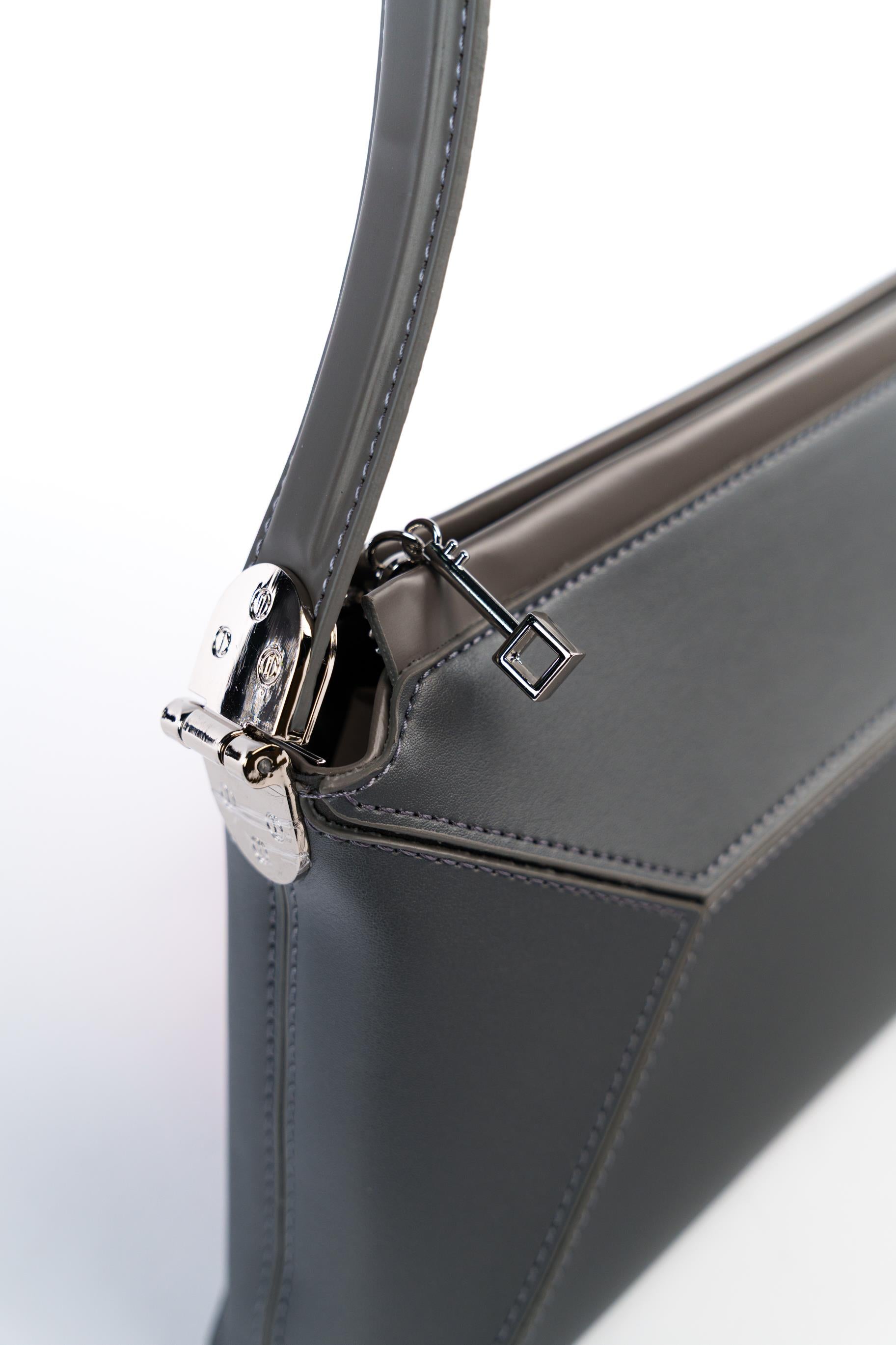 Matmazel Velora Gri Kadın El ve Omuz Çantası