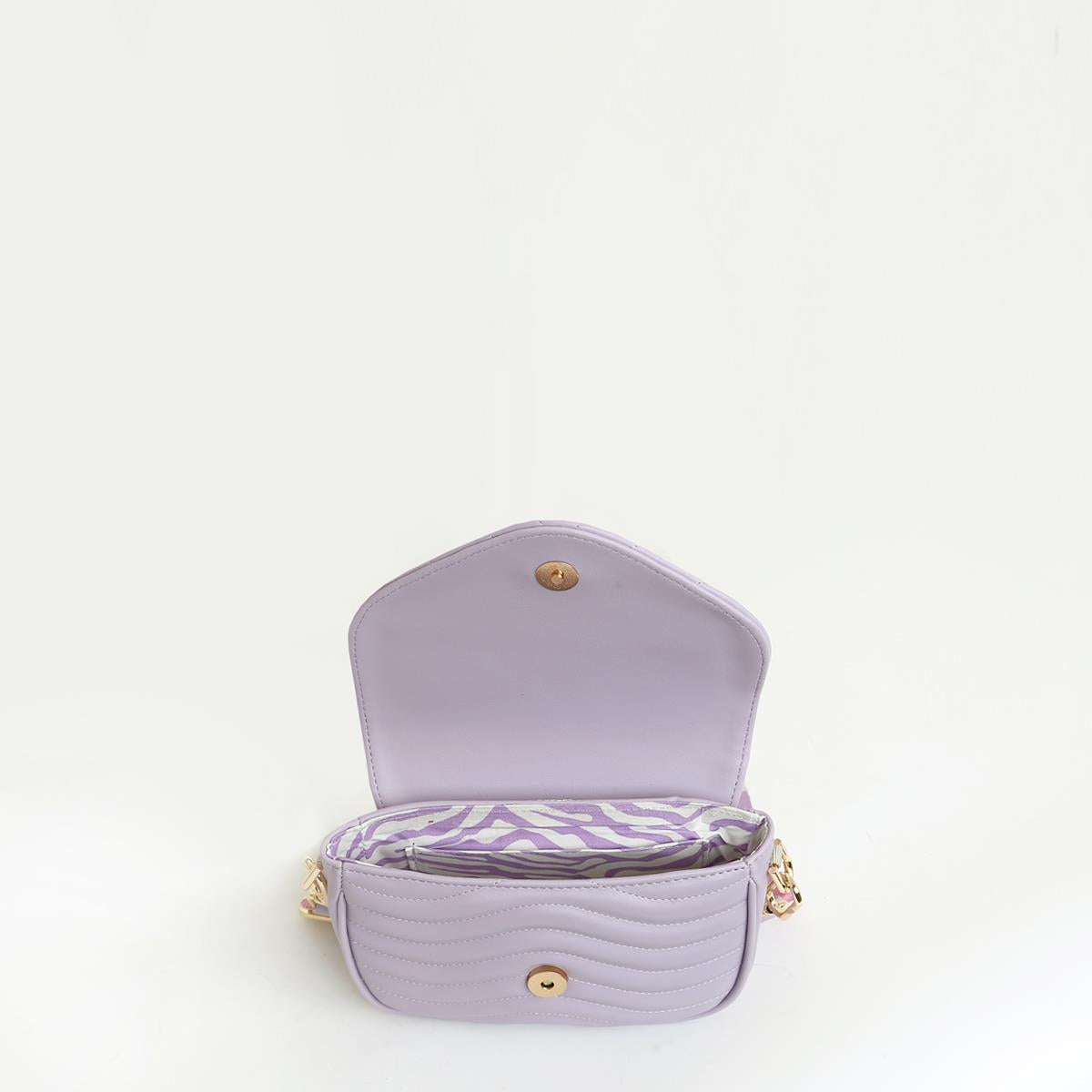 Matmazel Wilda Lila Omuz Çantası