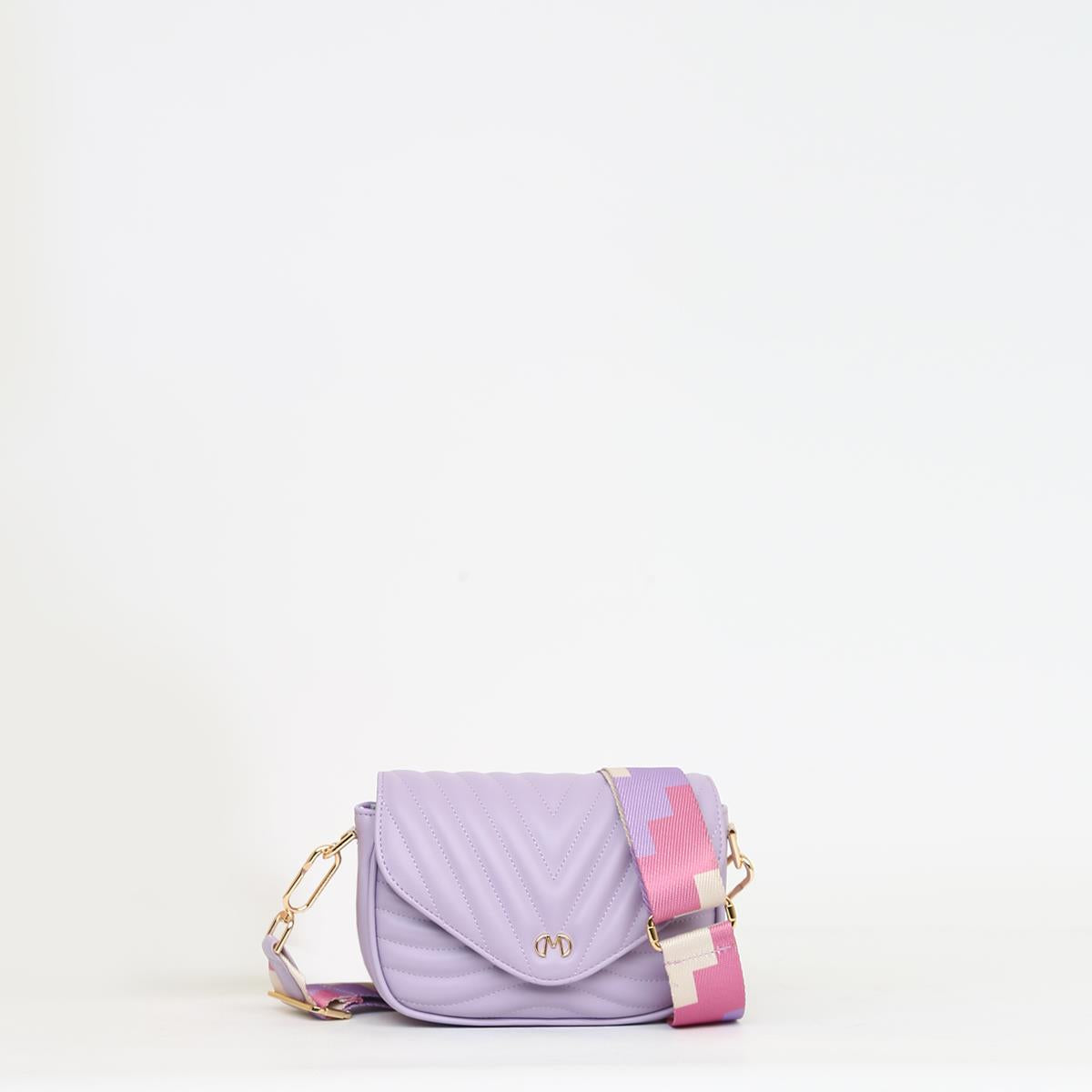 Matmazel Wilda Lila Omuz Çantası Lila