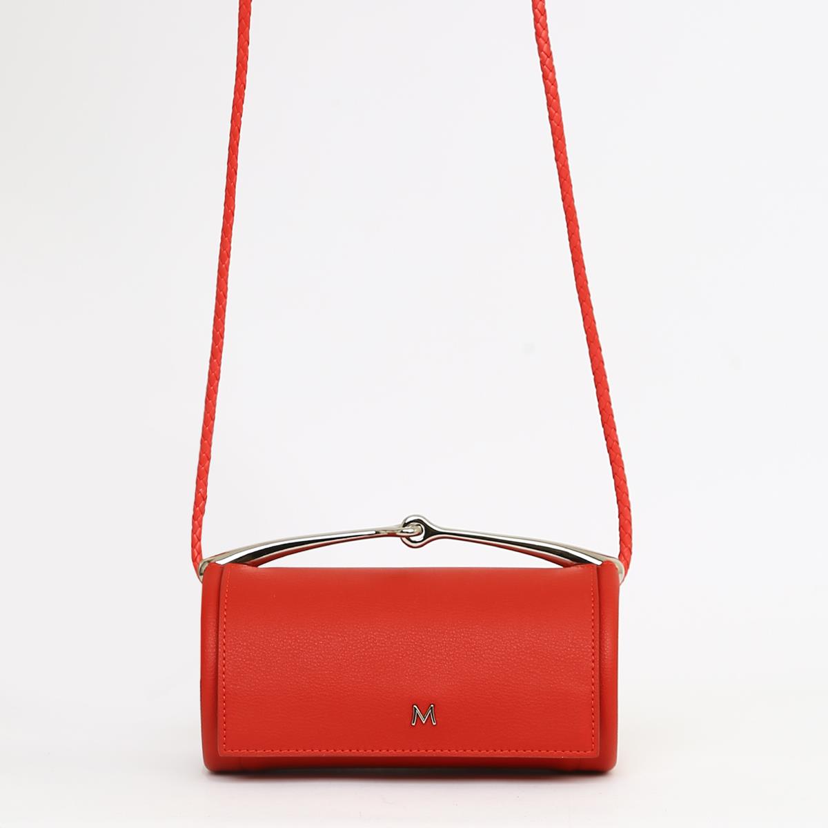 Matmazel Yasmeen Kırmızı El ve Omuz Çantası