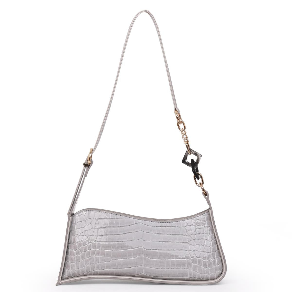 Matmazel Yildun Gri Kadın Omuz Çantası