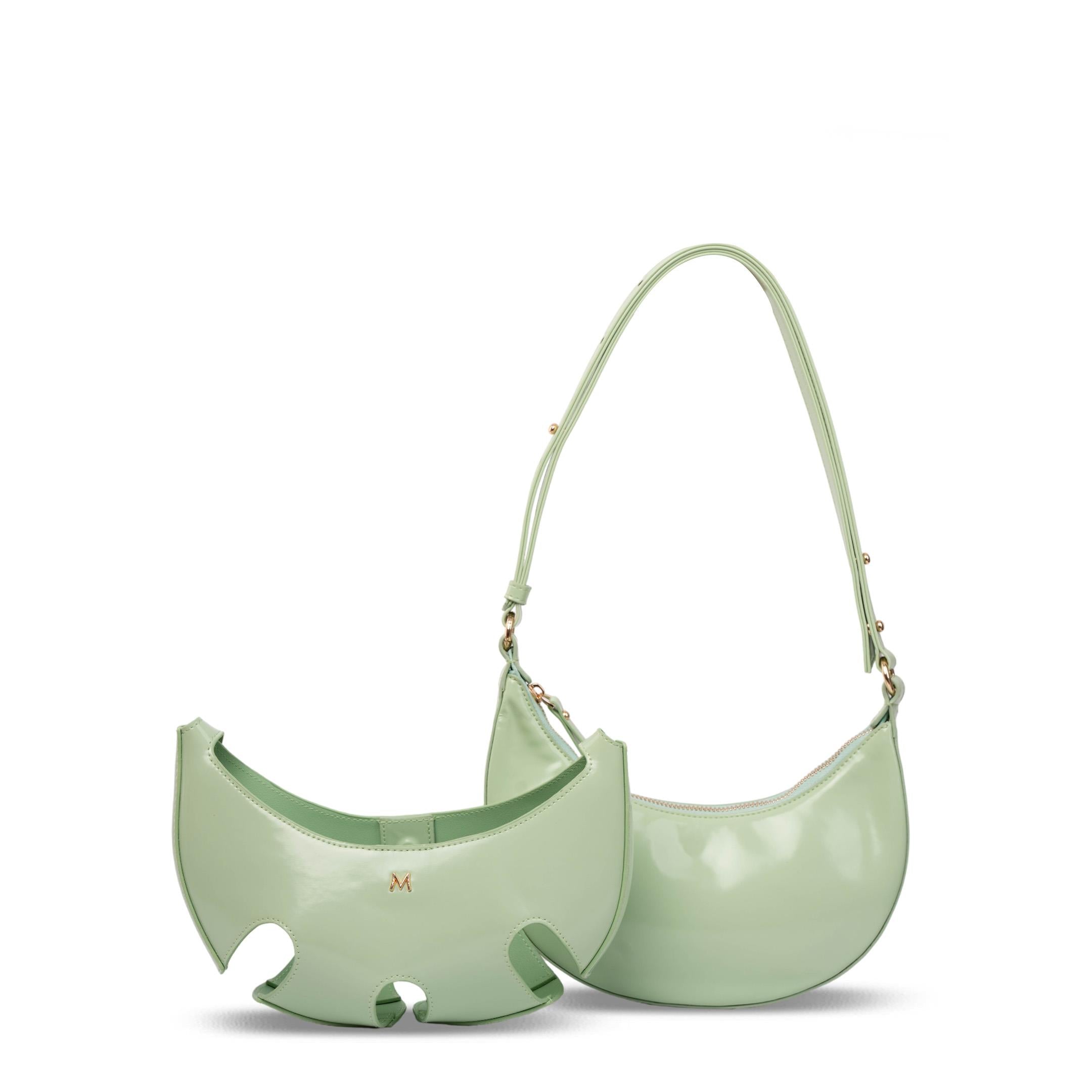 Matmazel Zelena Yeşil Omuz Kadın Çantası