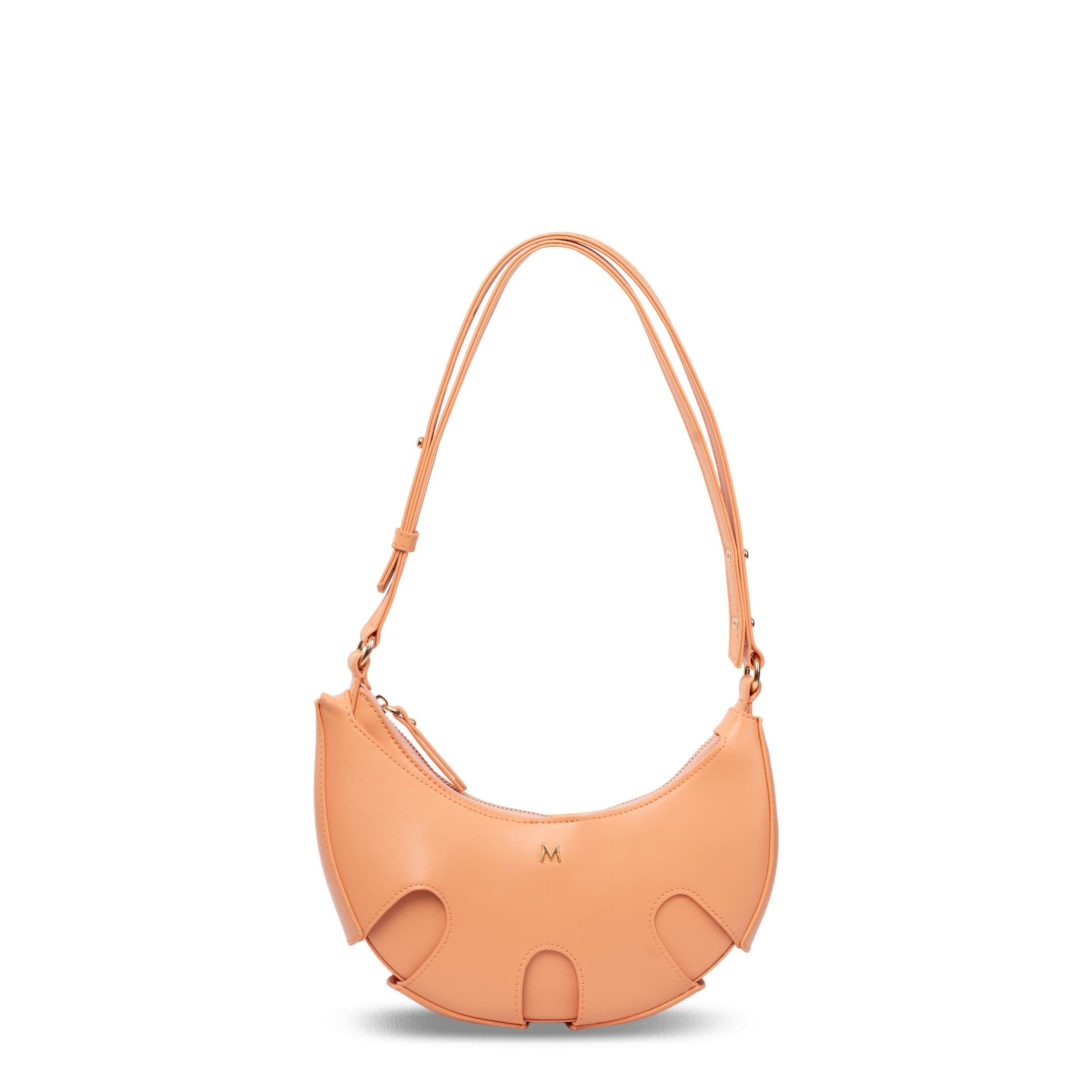 Matmazel Zelena Somon Omuz Kadın Çantası Somon