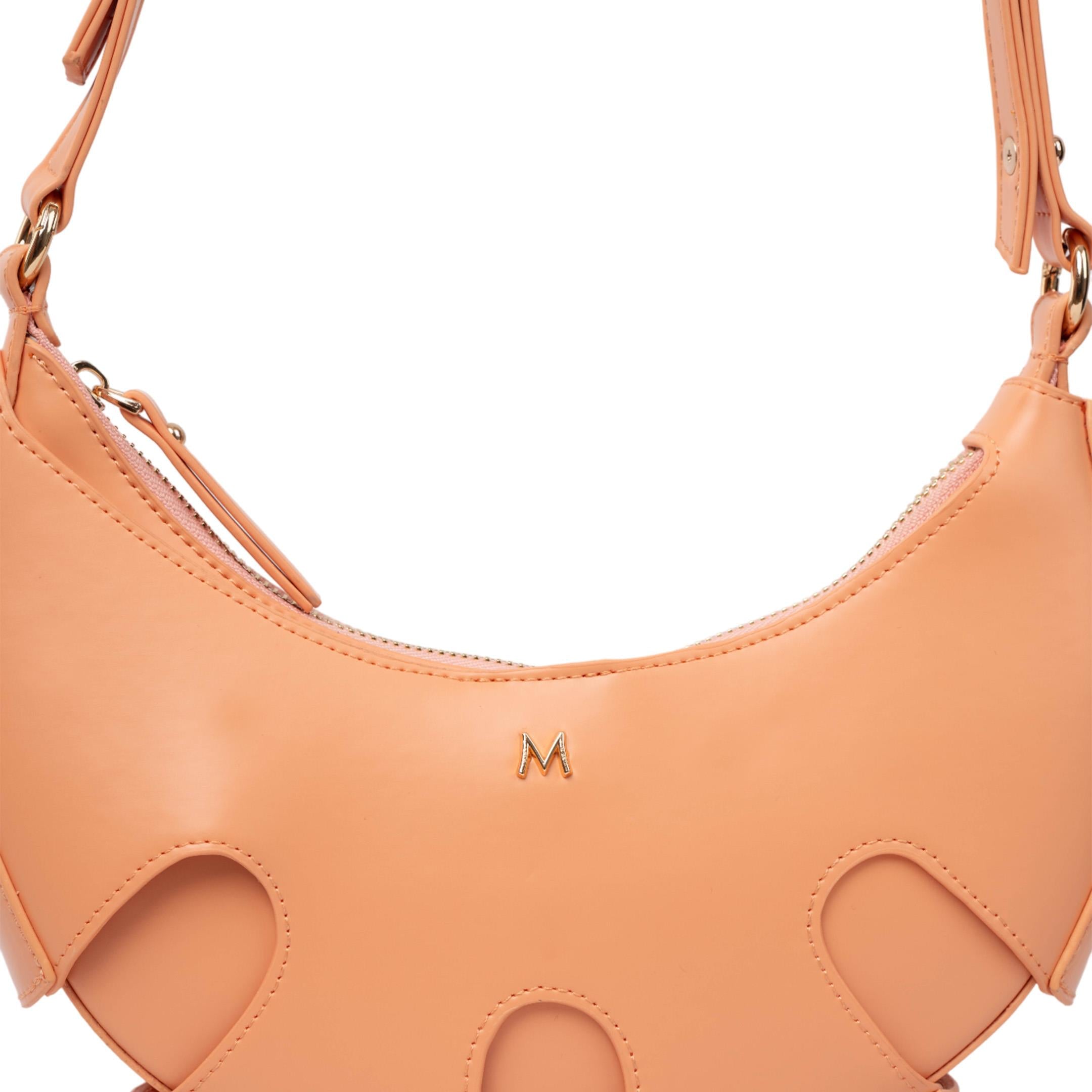 Matmazel Zelena Somon Omuz Kadın Çantası