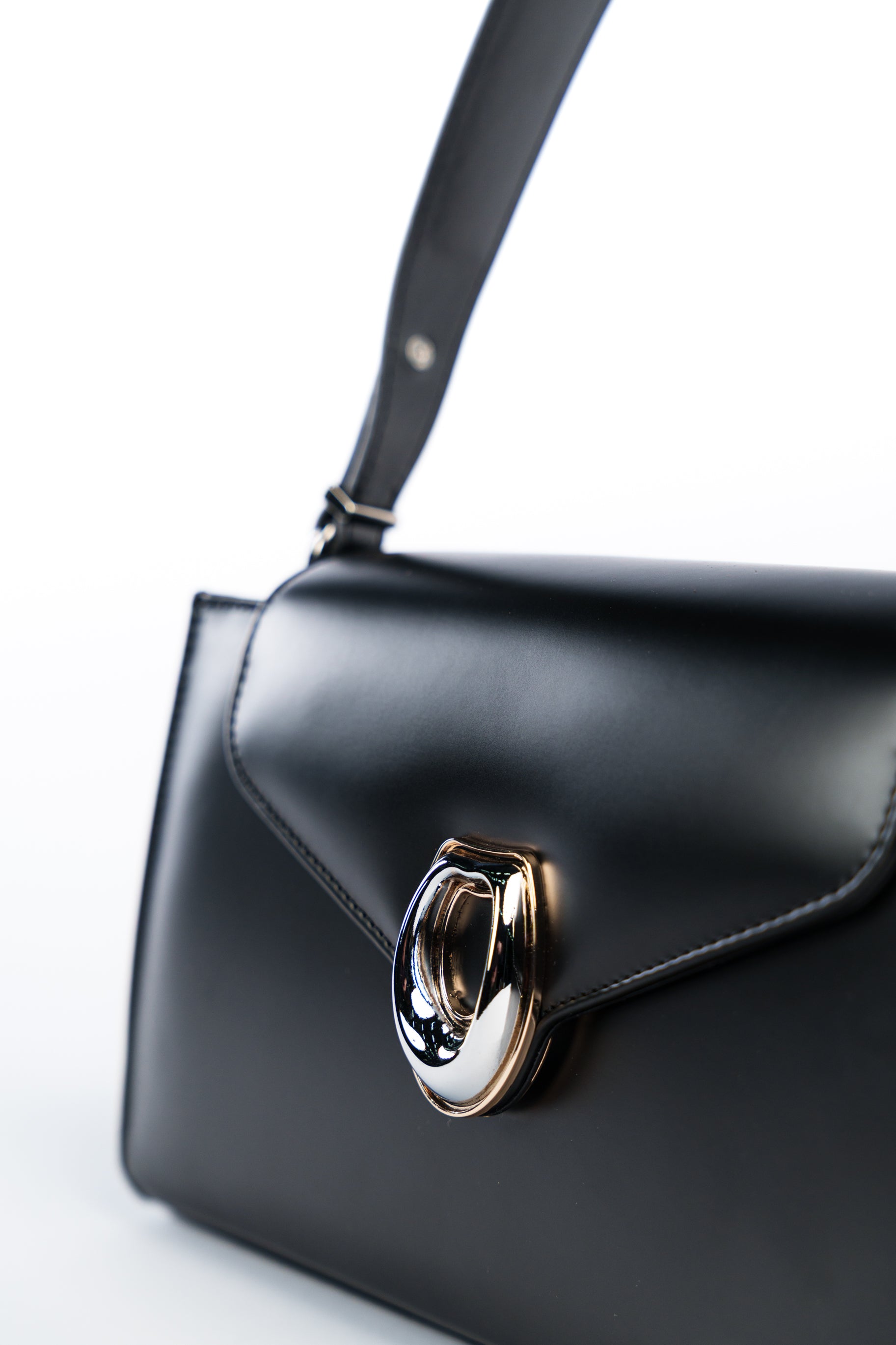 Matmazel Gacrux Siyah Kadın El ve Omuz Çantası