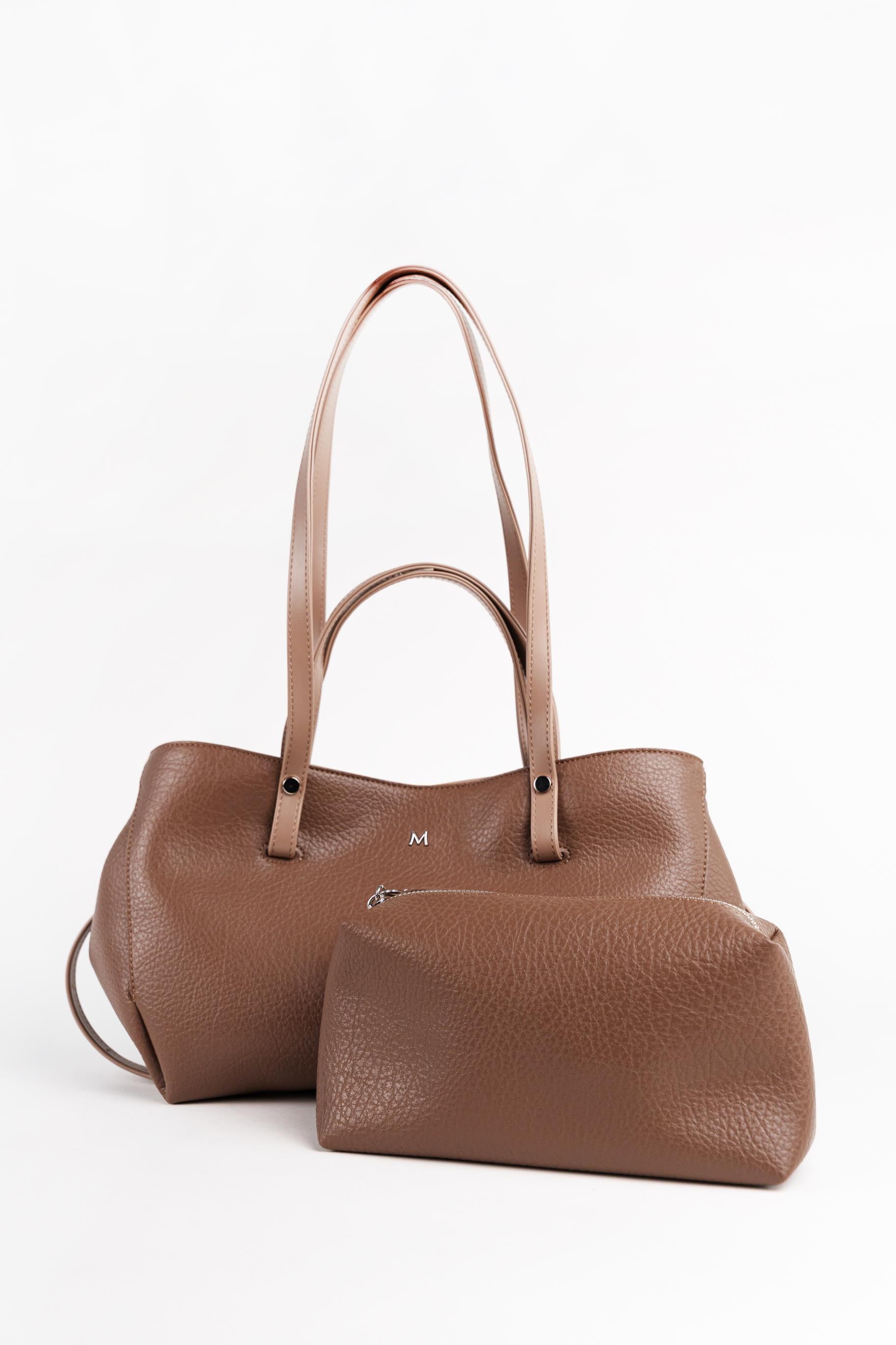 Matmazel Calena Vizon Kadın El ve Omuz Çantası