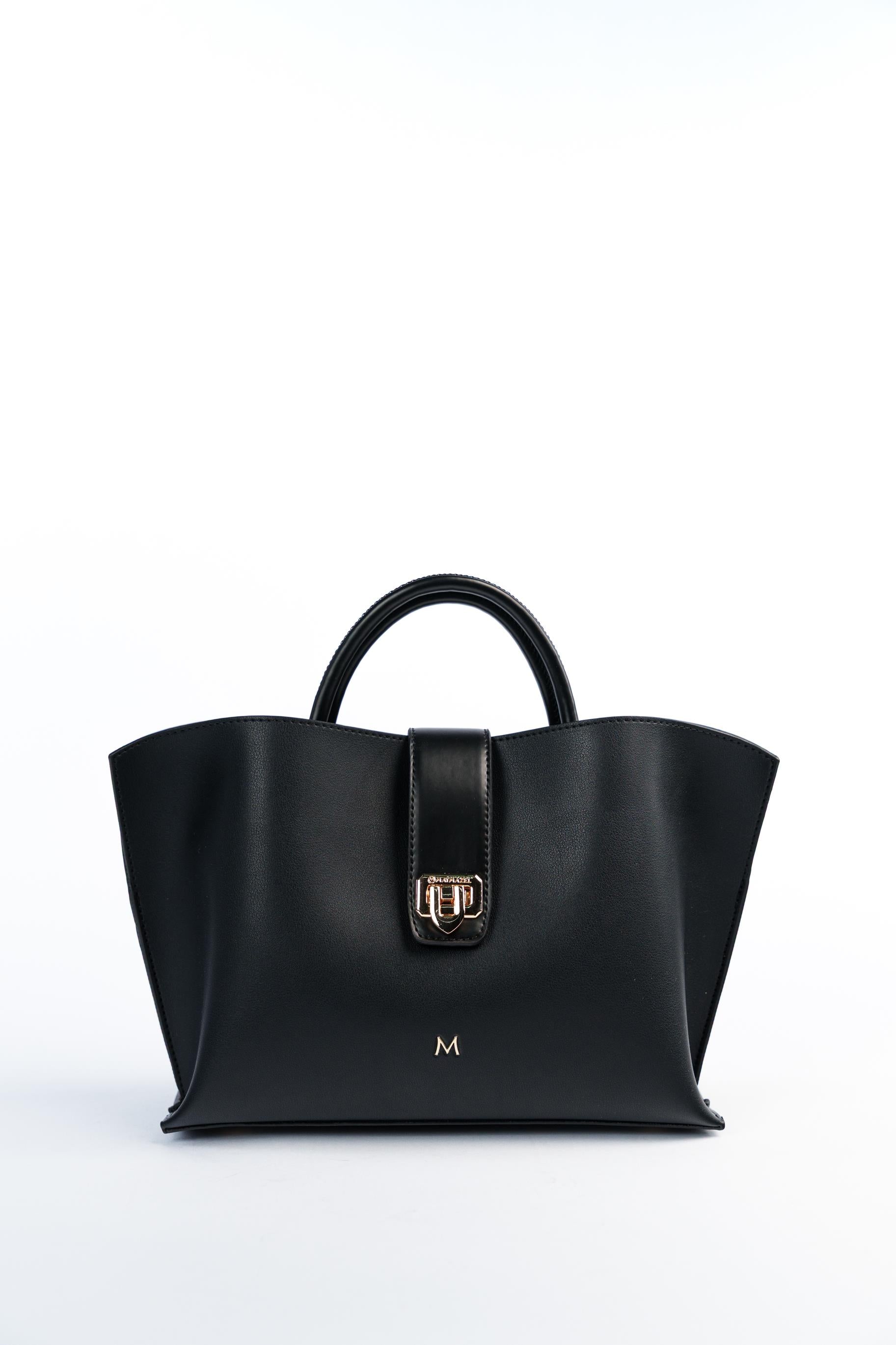 Matmazel Cursus Siyah Kadın El ve Omuz Çantası