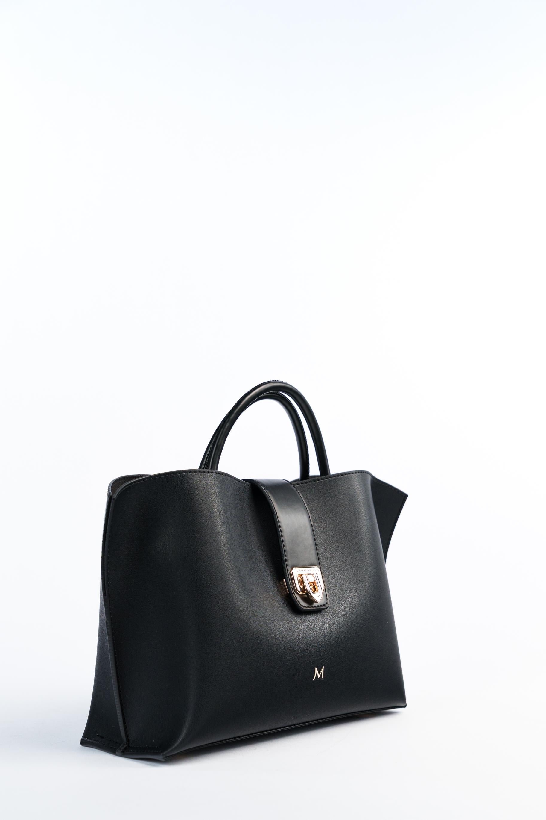 Matmazel Cursus Siyah Kadın El ve Omuz Çantası