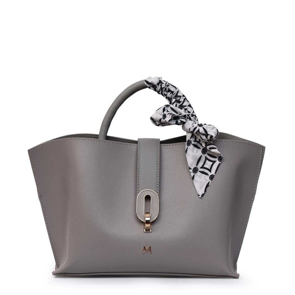 Matmazel Cursus Y.Gri Kadın El ve Omuz Çantası Y. Gri