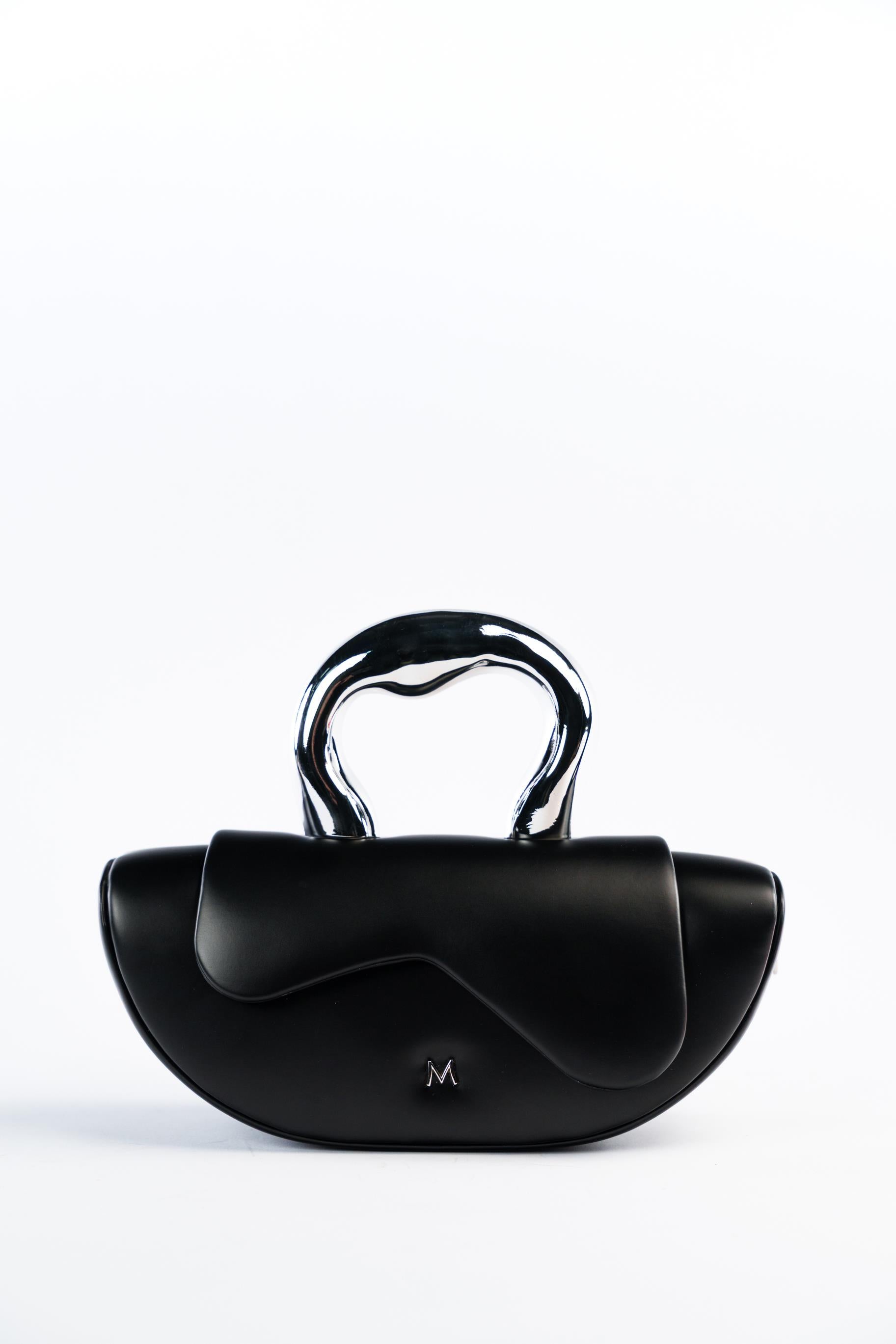 Matmazel Elara Siyah Kadın El ve Omuz Çantası