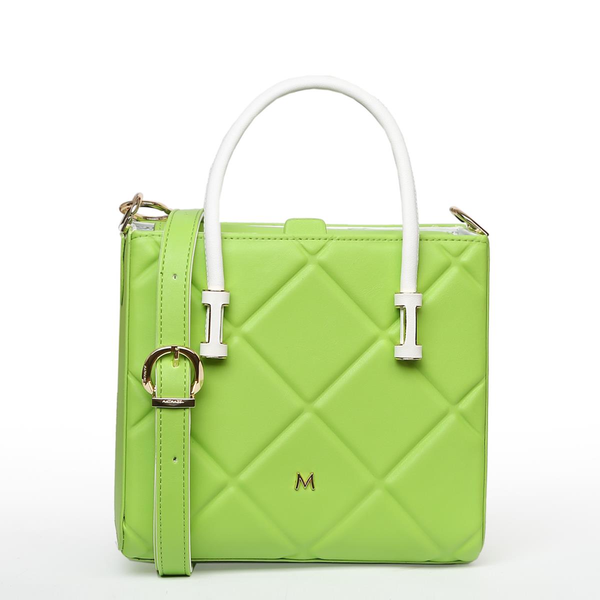 Matmazel Gudia Yeşil El ve Omuz Çantası Yeşil