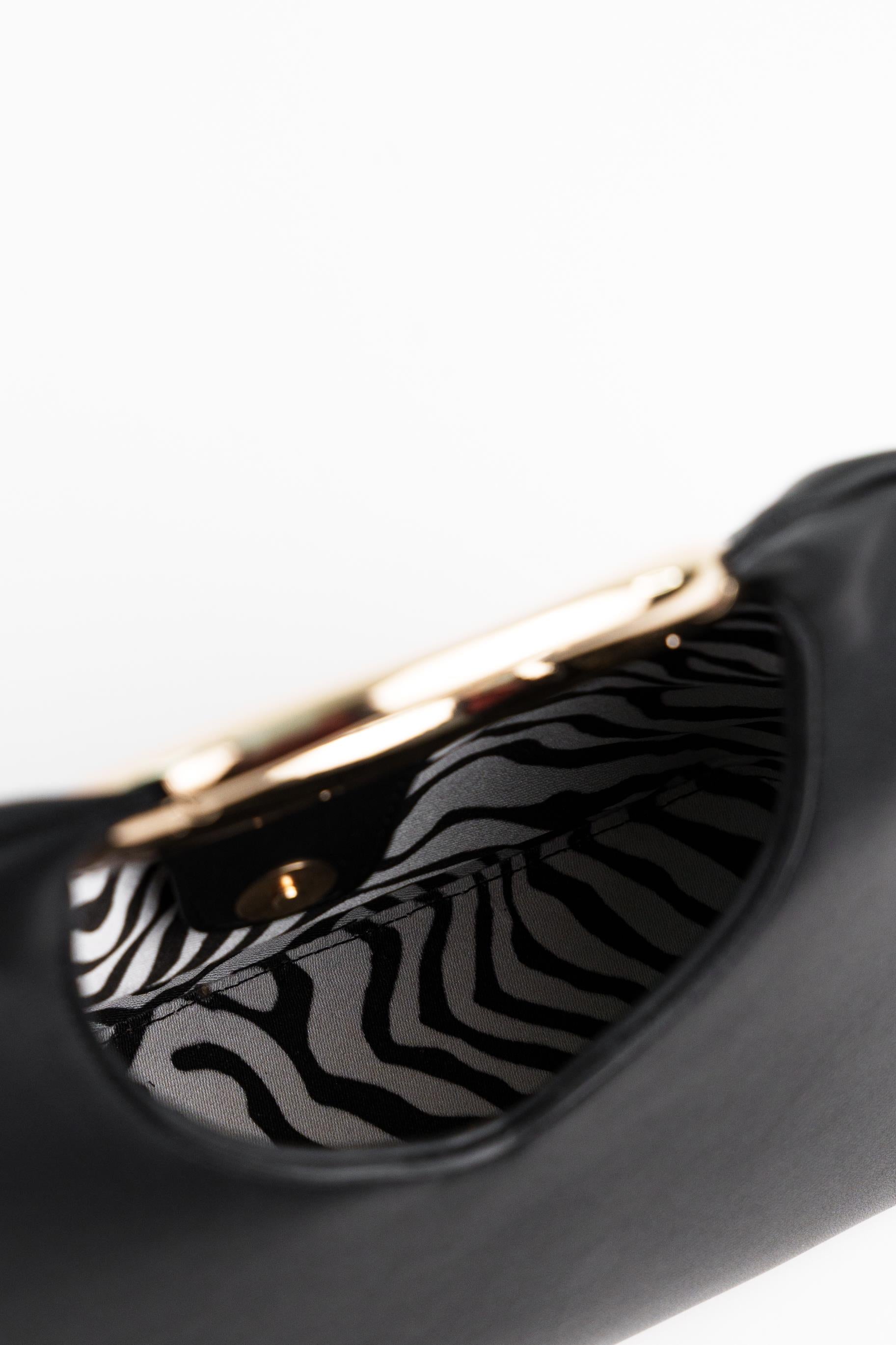 Matmazel Lunara Siyah Kadın El ve Omuz Çantası