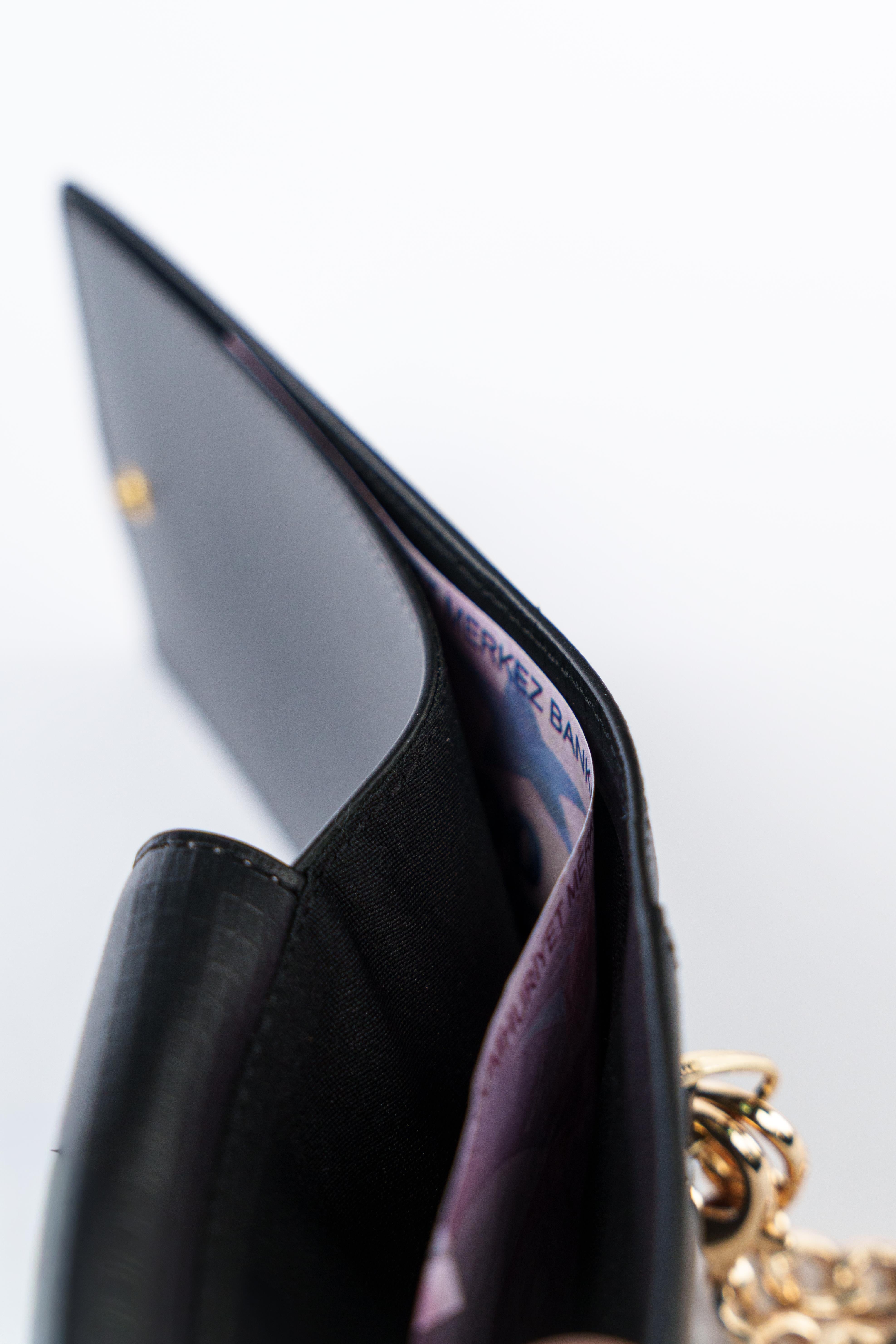 Matmazel Luxa Siyah Kadın Cüzdan