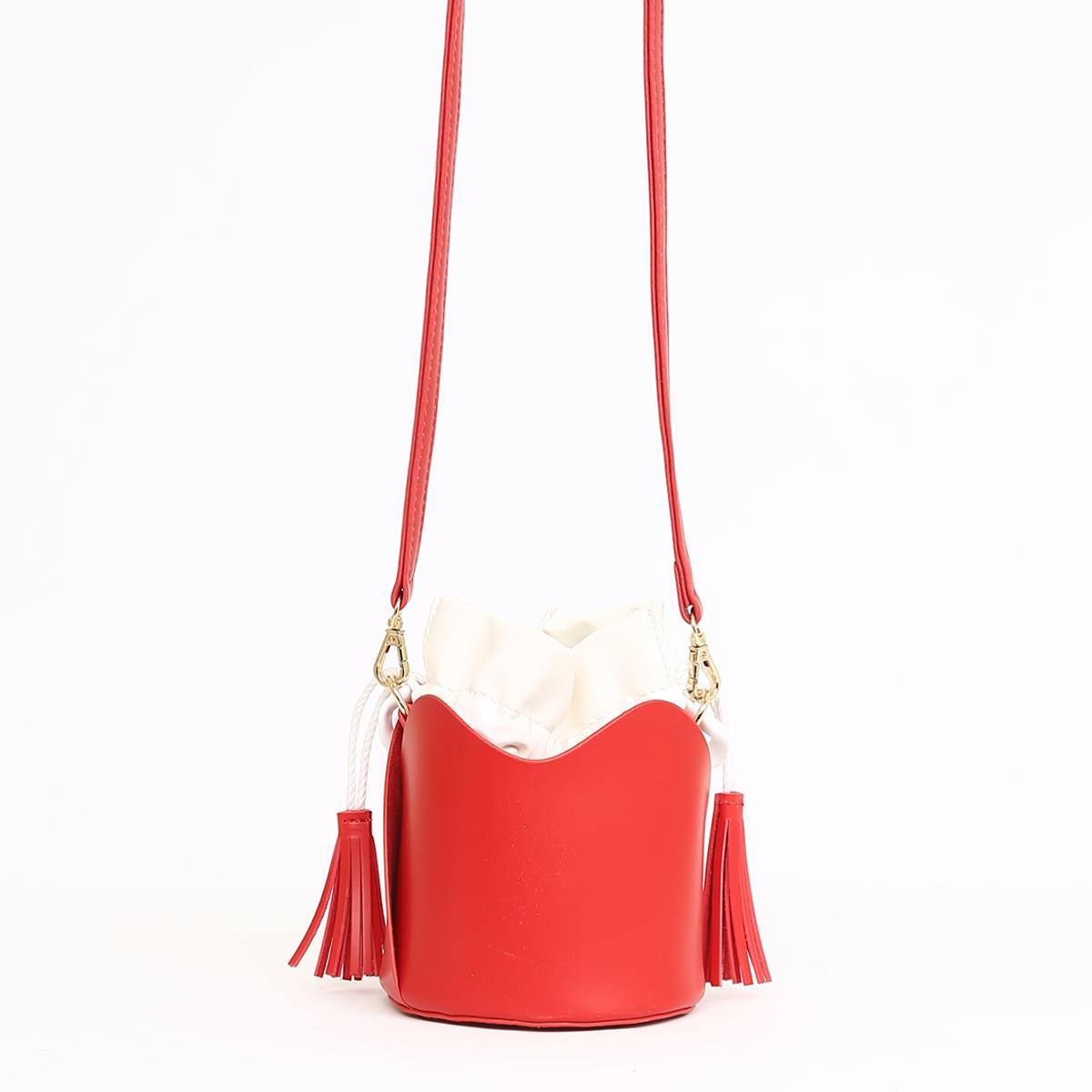 Matmazel Mila Kırmızı Kadın El ve Omuz Çantası