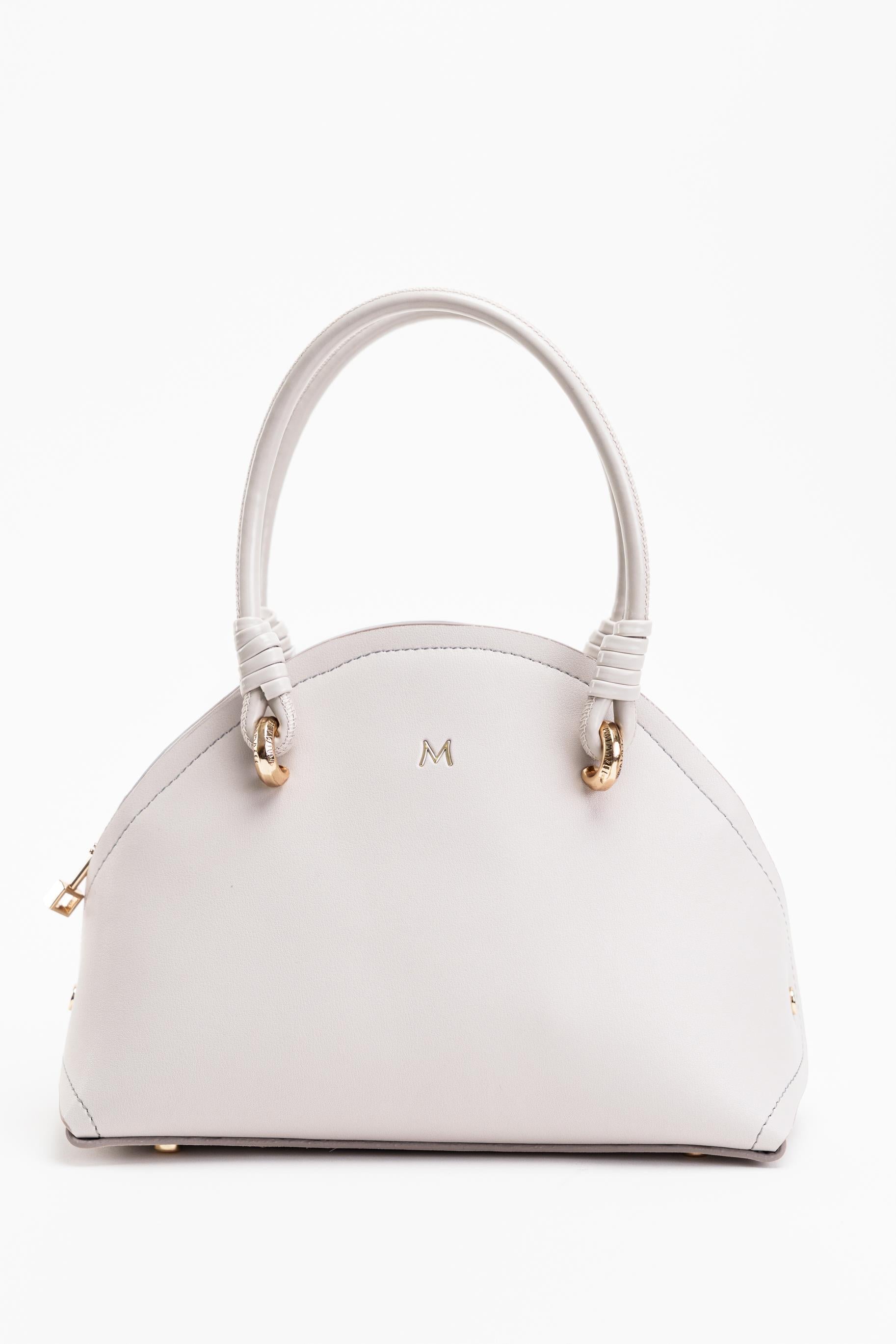 Matmazel Mini Taya Gri Kadın El ve Omuz Çantası