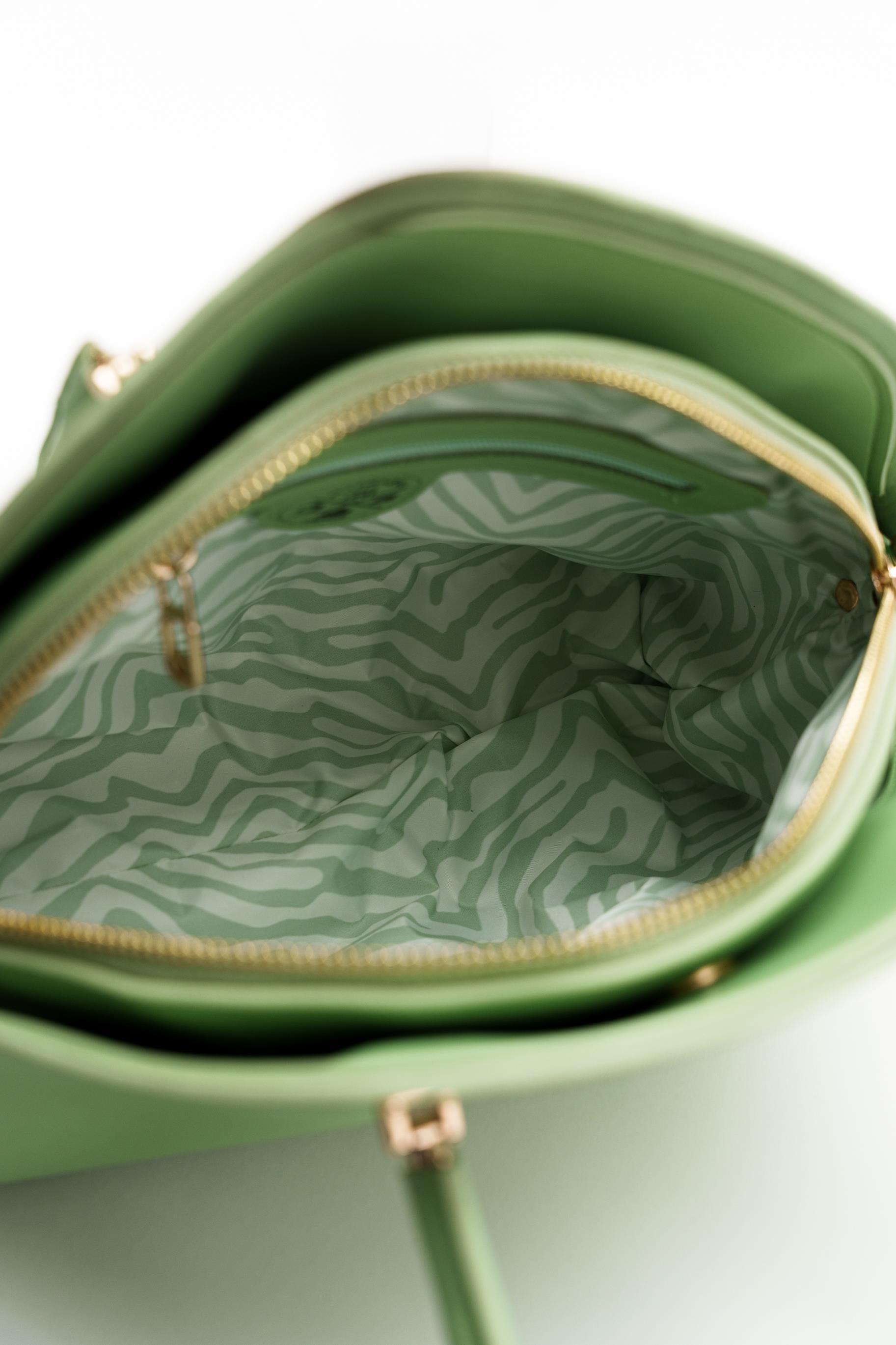 Matmazel Mini Taya Su Yeşili Kadın El ve Omuz Çantası