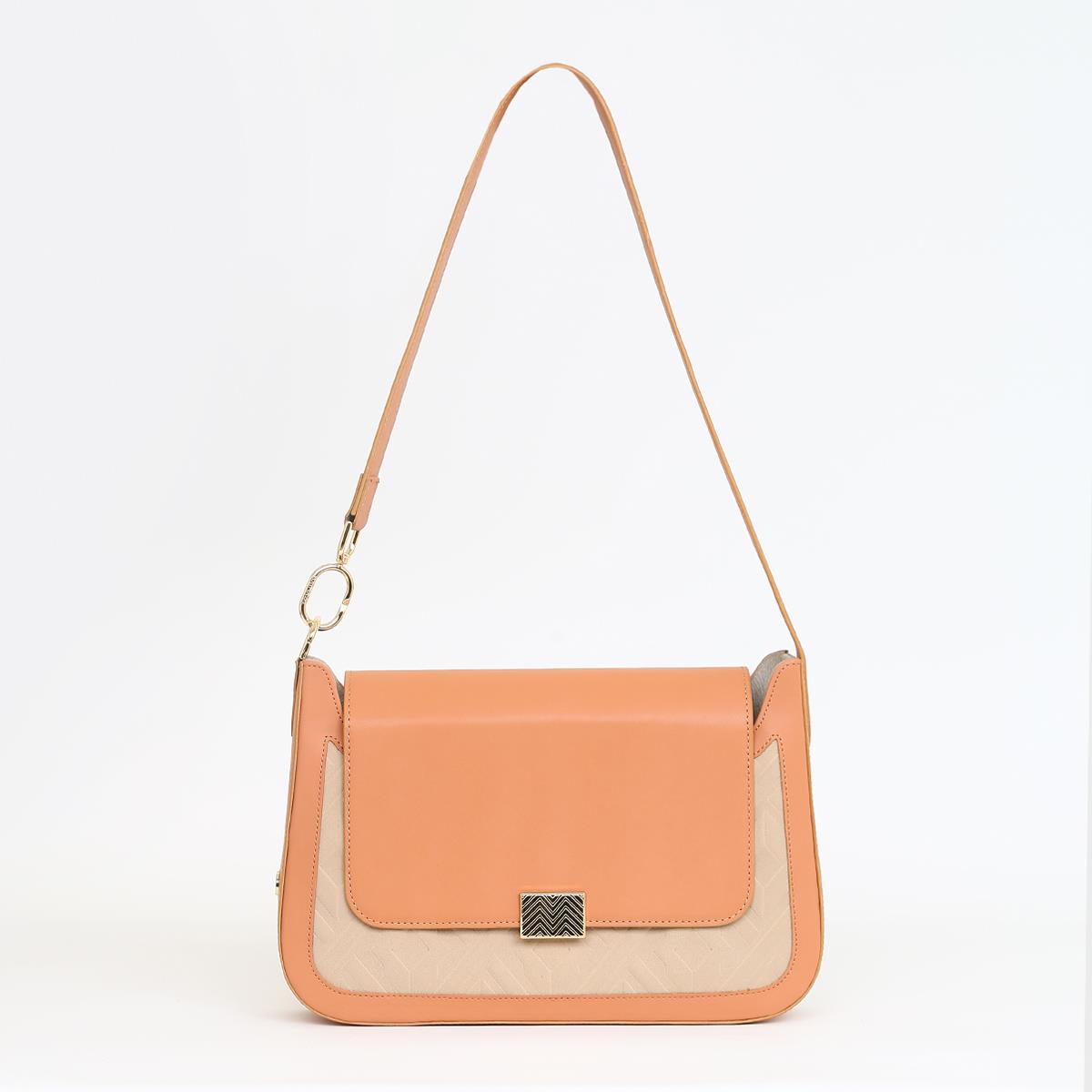 Matmazel Olena Somon Omuz Çantası Somon