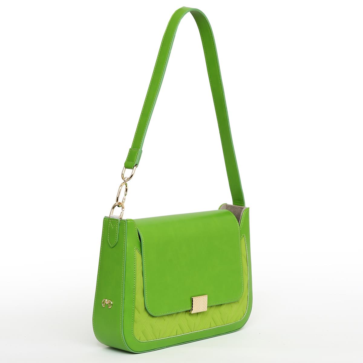Matmazel Olena Yeşil Omuz Çantası