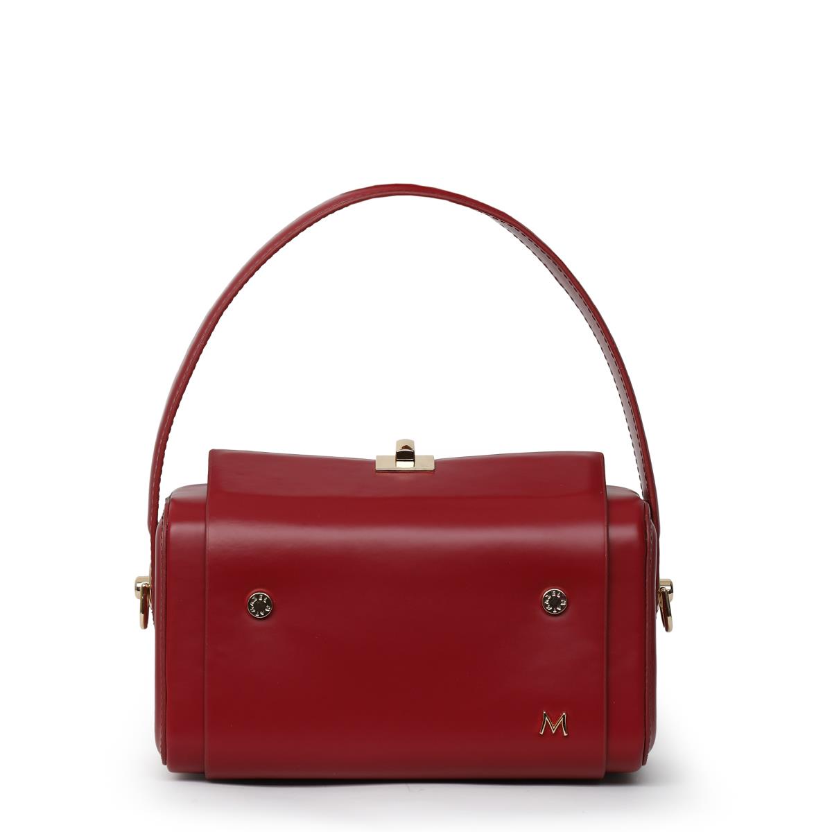 Matmazel Sadr Vişne Kadın El ve Omuz Çantası