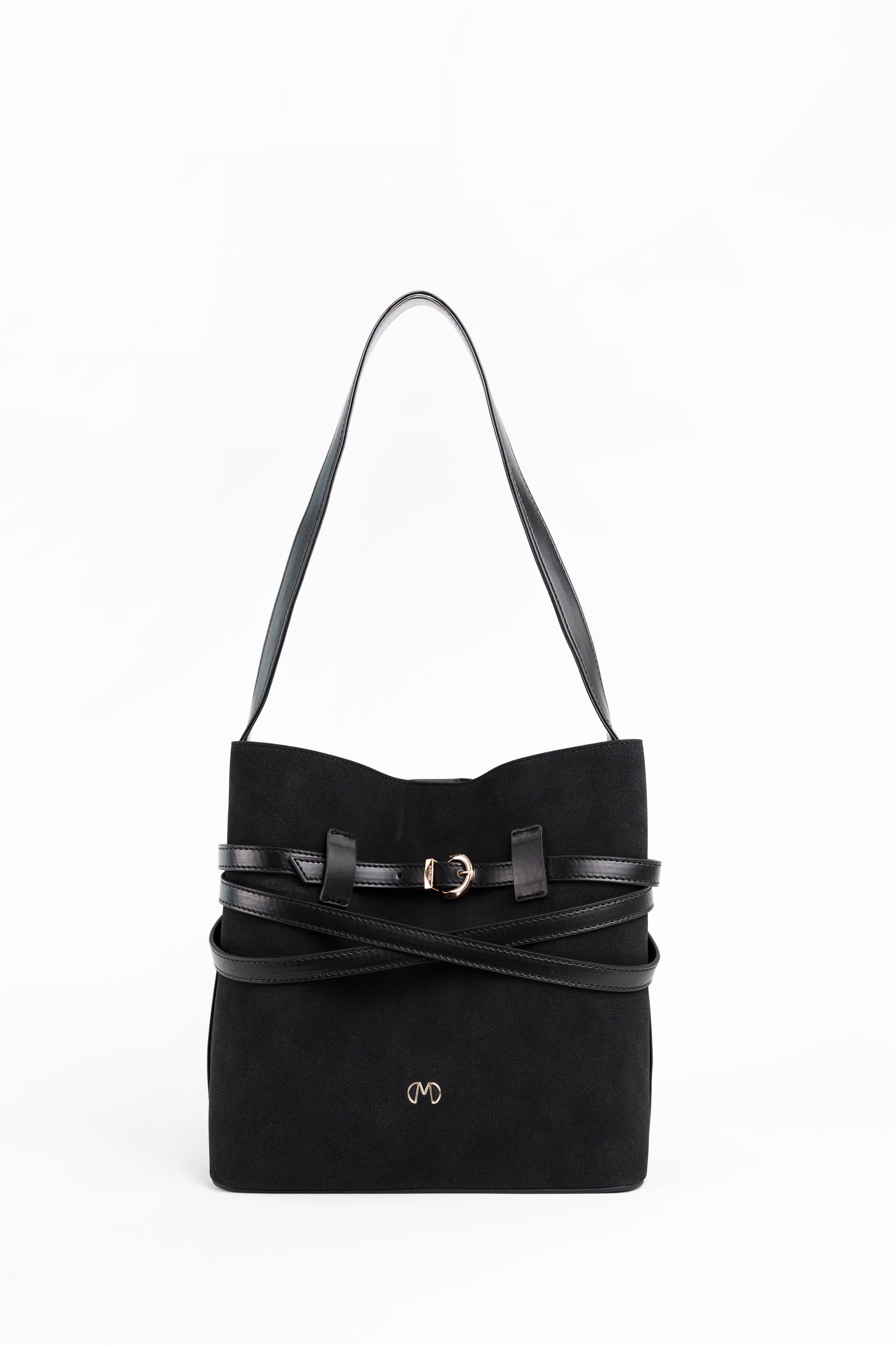 Matmazel Selena Siyah Kadın Omuz Çantası