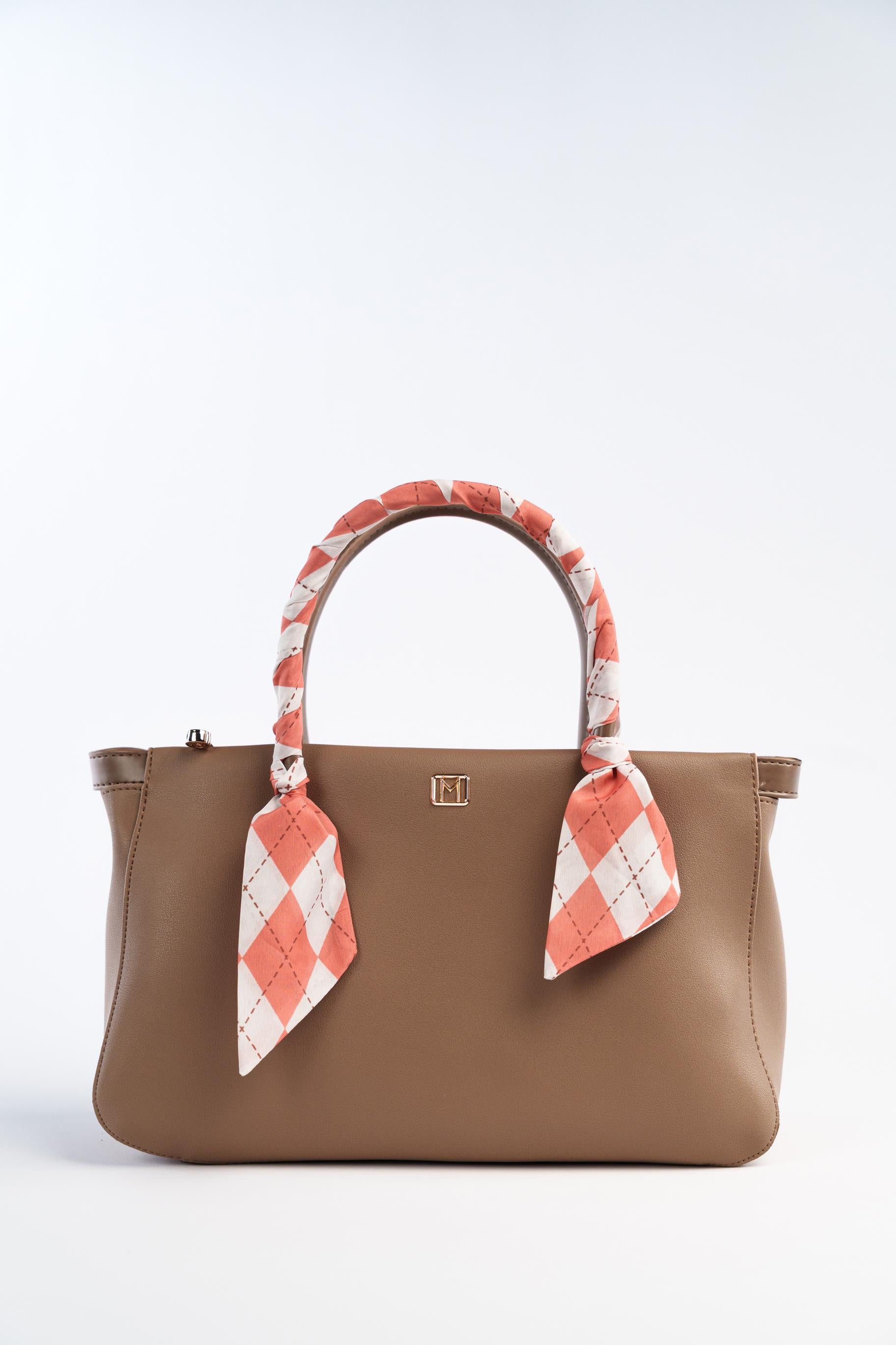 Matmazel Selisse Vizon Kadın El ve Omuz Çantası