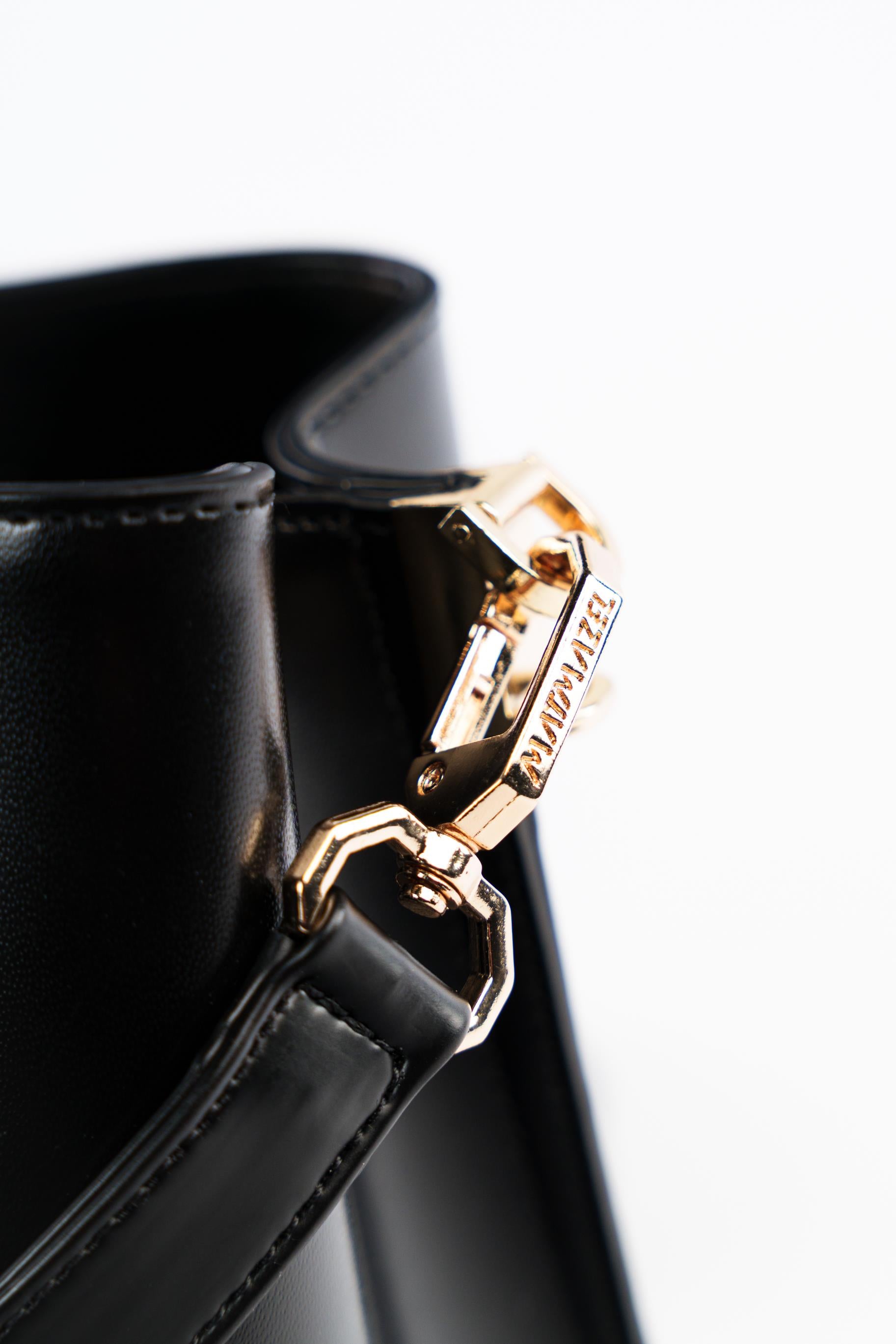 Matmazel Serena Siyah Kadın El ve Omuz Çantası