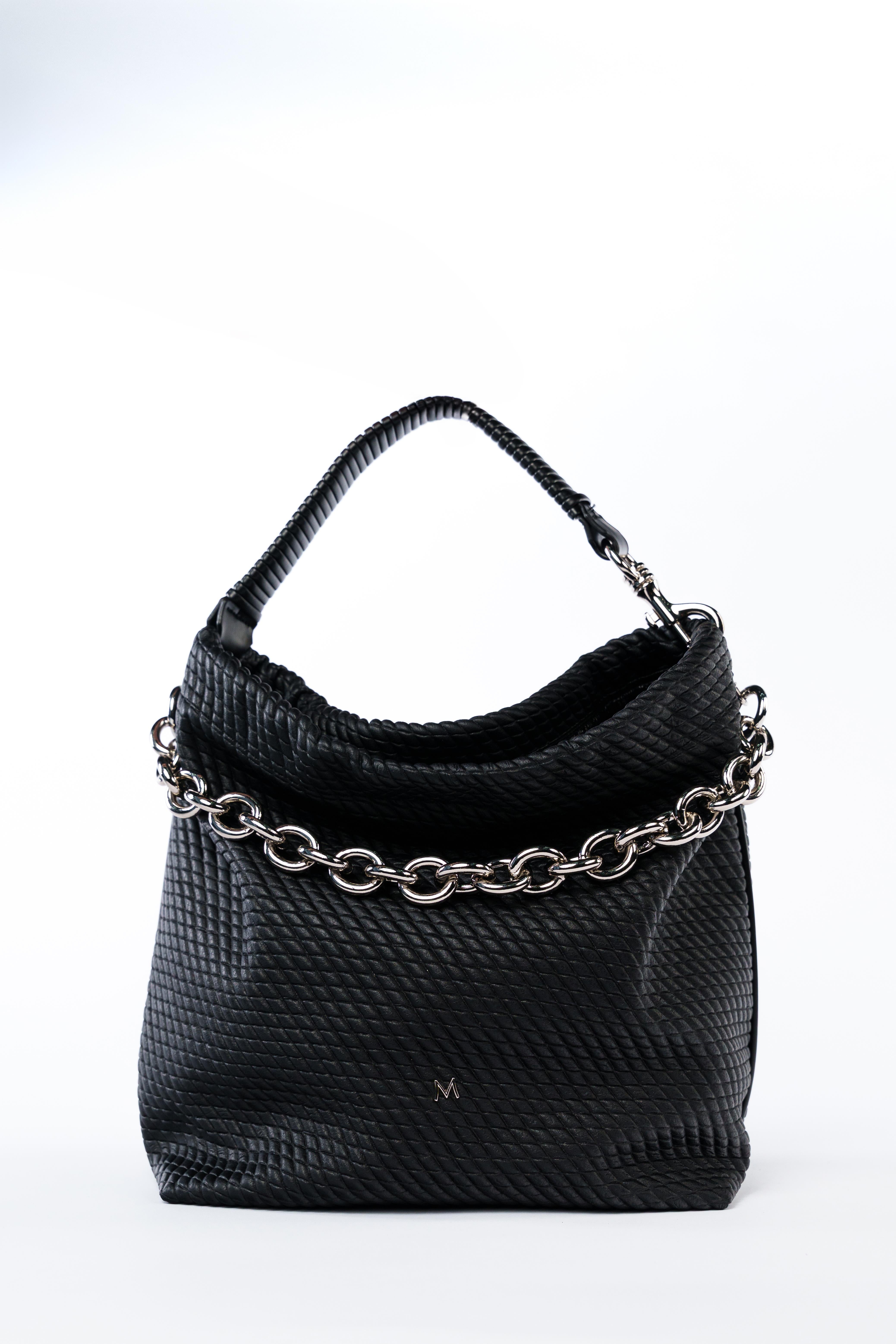 Matmazel Varena Siyah Kadın Omuz Çantası Siyah