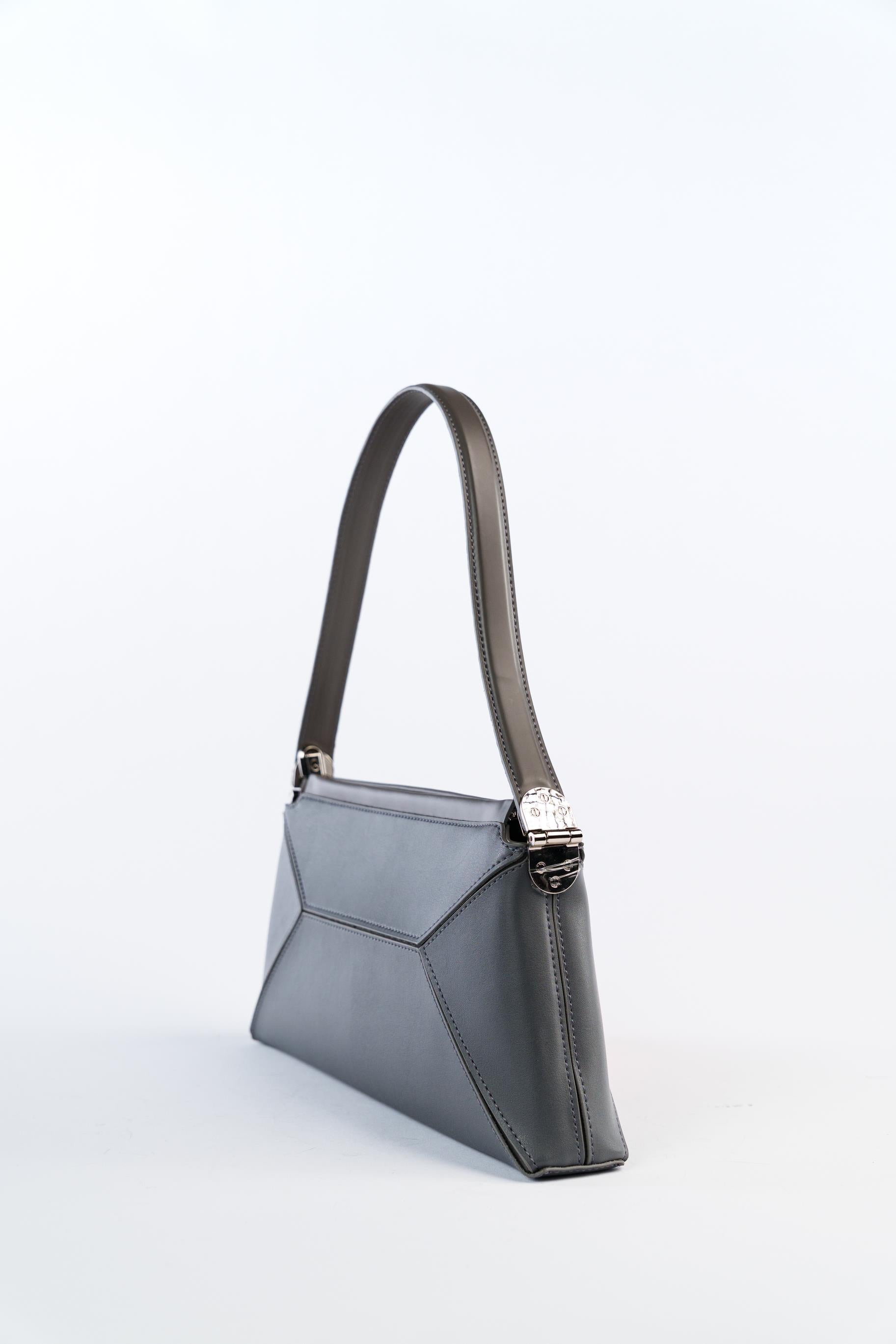 Matmazel Velora Gri Kadın El ve Omuz Çantası