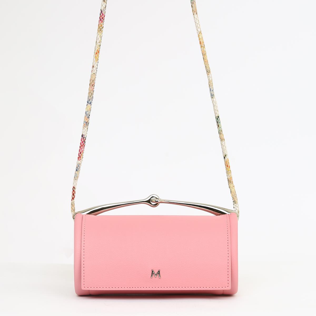 Matmazel Yasmeen Pembe El ve Omuz Çantası